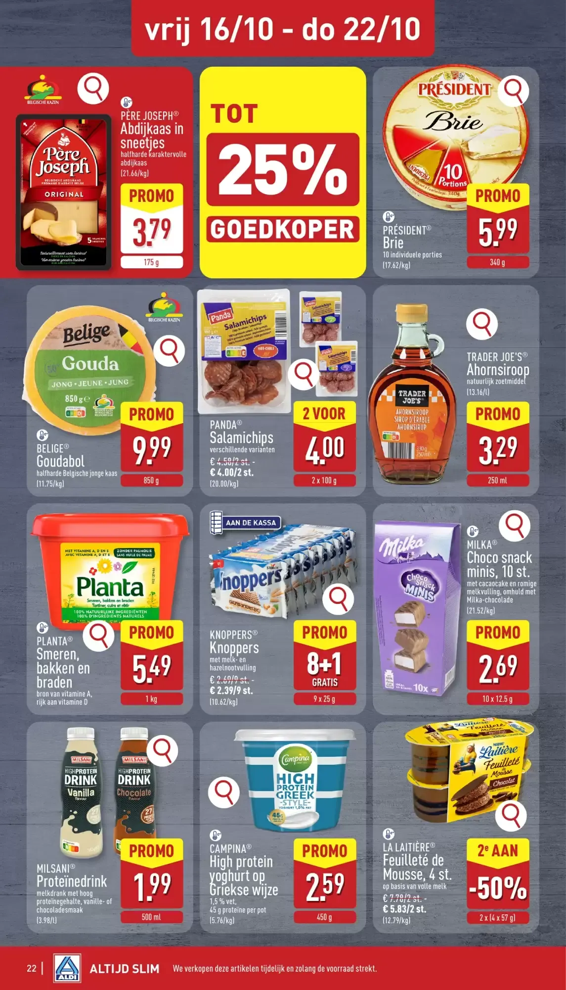 ALDI Folder: ma 12/10 - zat 17/10 van 12 oktober tot 17 oktober 2026 - folder pagina 22