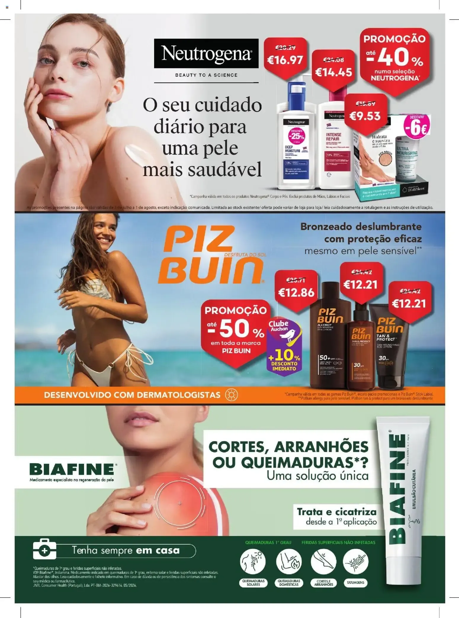 Folheto A Minha Saúde & Bem-Estar de 3 de julho até 1 de agosto 2026 - Pagina 13