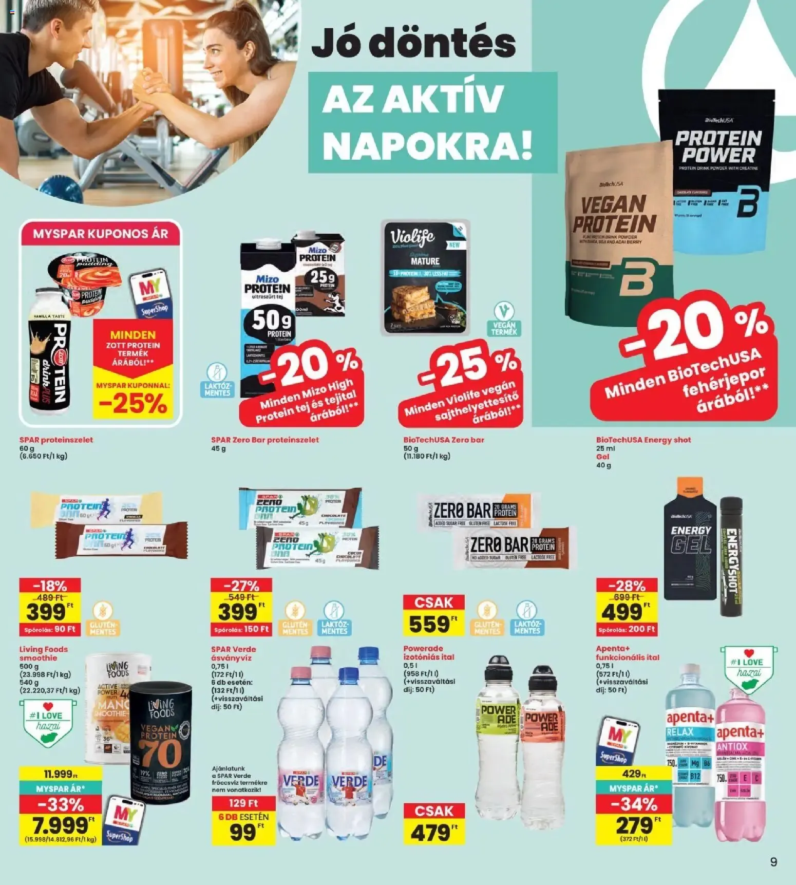 Katalógus Interspar akciós újság - 2026.08.27. -tól/töl > akció, lapozható szórólap 🛍️ augusztus 27.-tól szeptember 2.-ig 2026. - Oldal 9