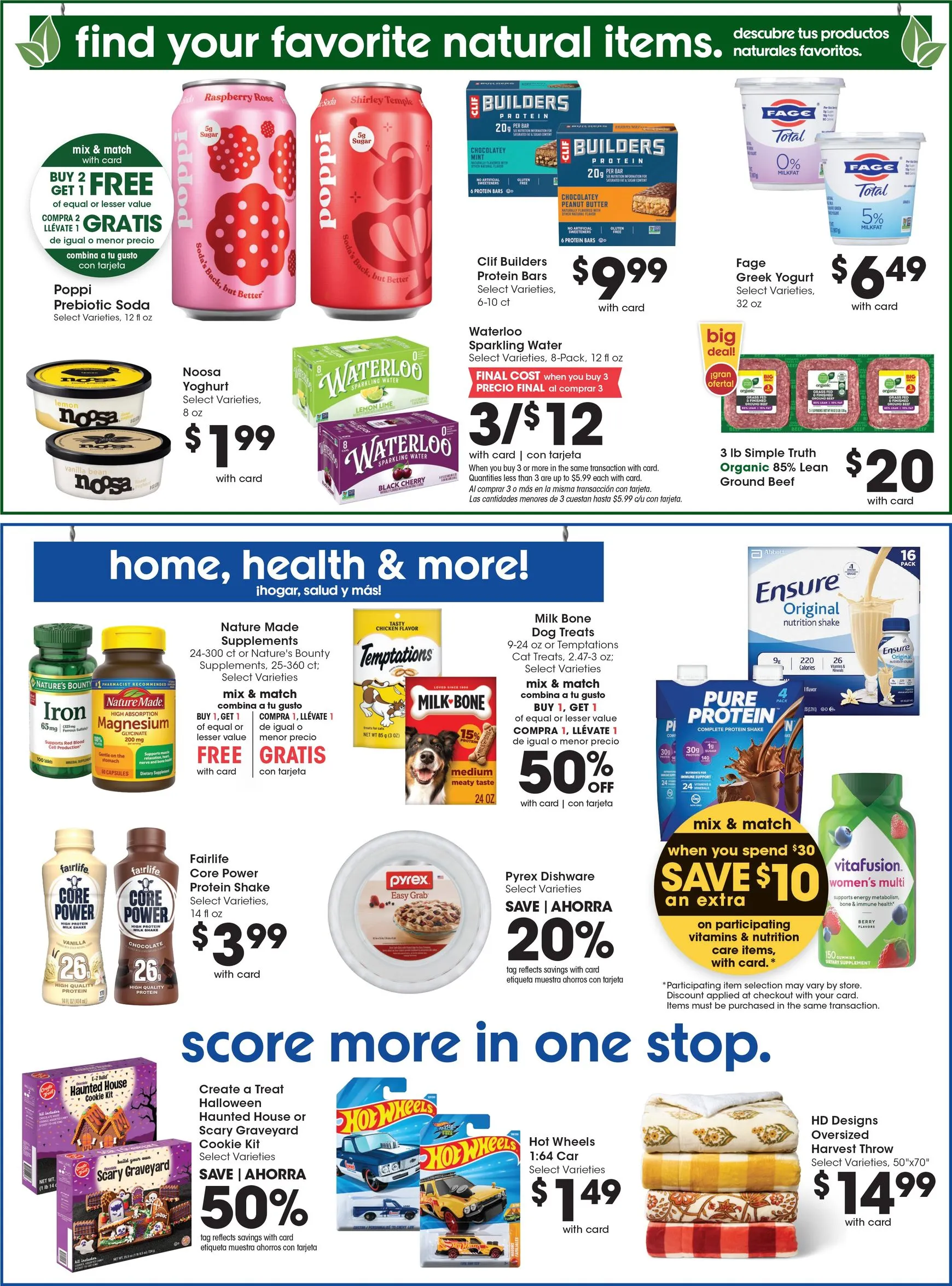Weekly promotion Current Smith's leaflet valid from Wednesday 10/14/2026 to Tuesday 10/20/2026 spanning from October 14 to October 20 2026 - Page 10 for Catalogue 365