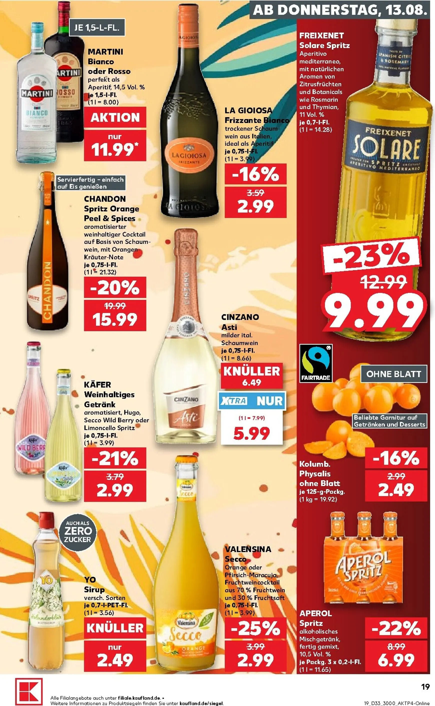 Neuer Kaufland Prospekt – von Donnerstag 13.08.2026 bis Mittwoch 19.08.2026 von 13. August bis 19. August 2026 - Prospekt seite 19