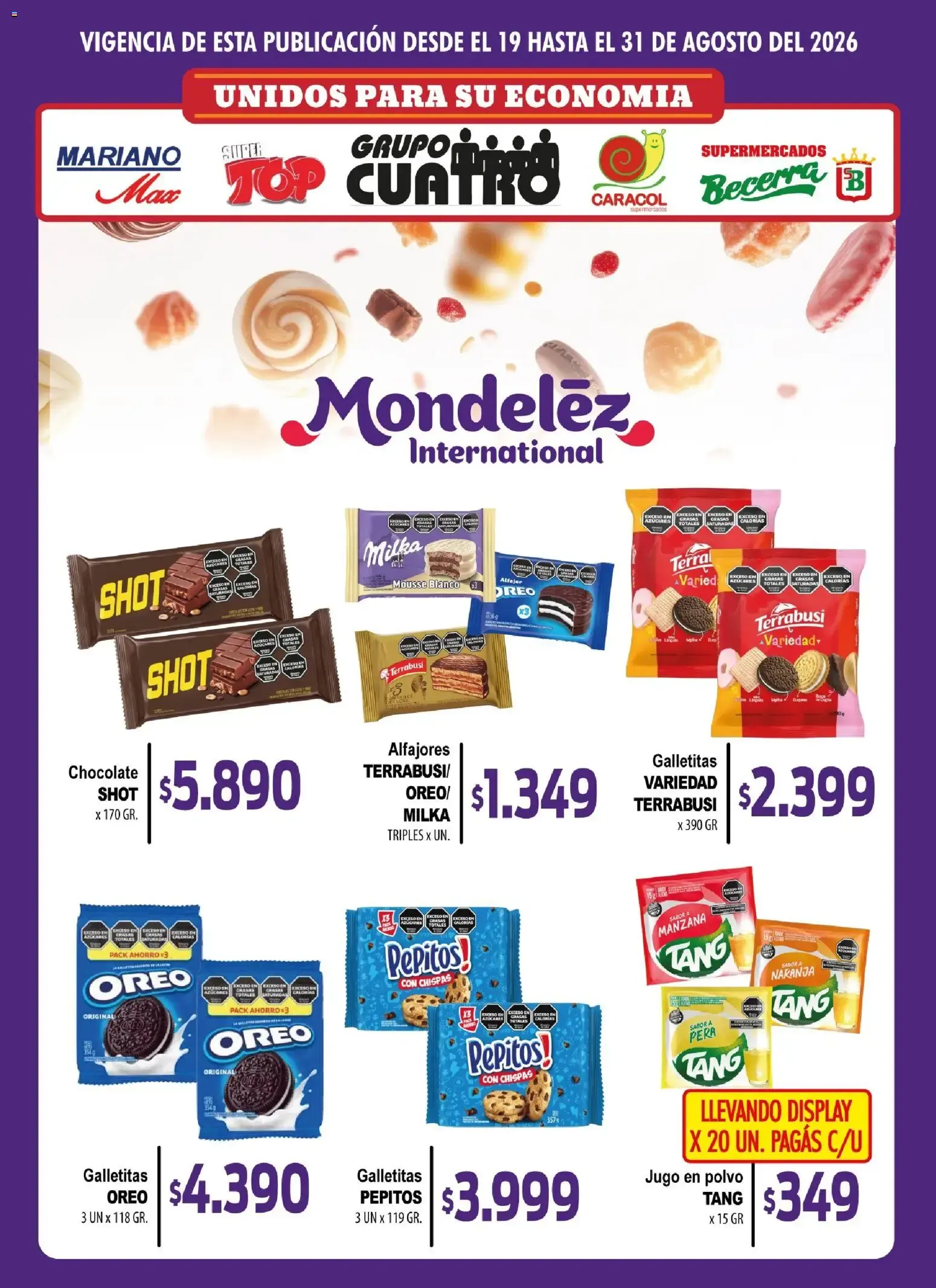 Ofertas de Mariano Max y Supermercados Asociados - Mes de la Niñez y Sorteo de $30 Millones 19 de agosto al 31 de agosto 2026 - Página 14 del catálogo