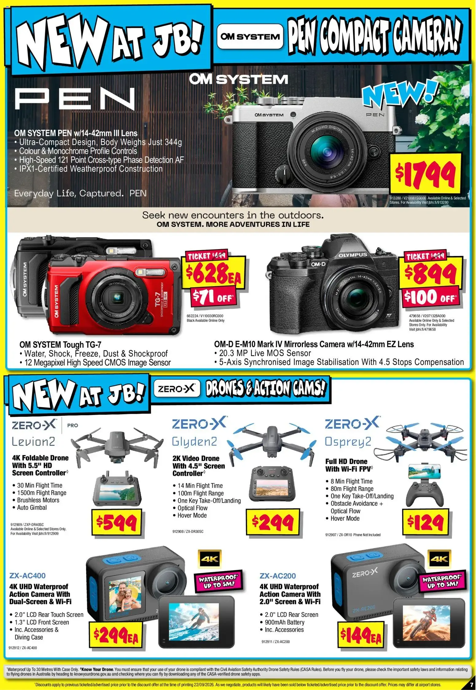 JB Hi-Fi catalogue Camera Bonanza - 01/10/2026 > weekly / monthly specials - Catalogue valid from 1 October to 14 October 2026 - page 7