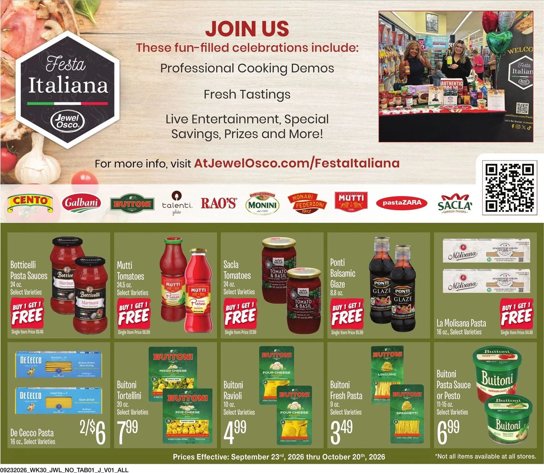 Festa Italiana at Jewel Osco