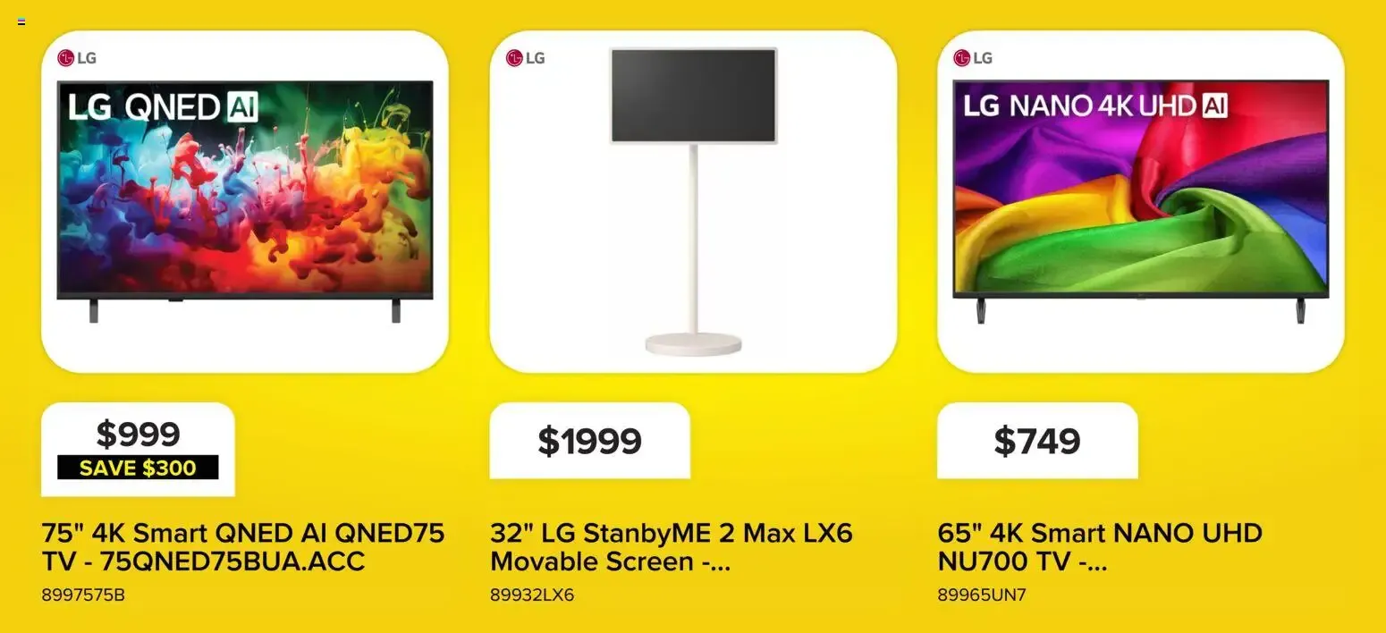 Leon's flyer - BBFL Electronics from Oct 29, 2026 > weekly specials & deals from October 29 to November 4 2026 - flyer page 6