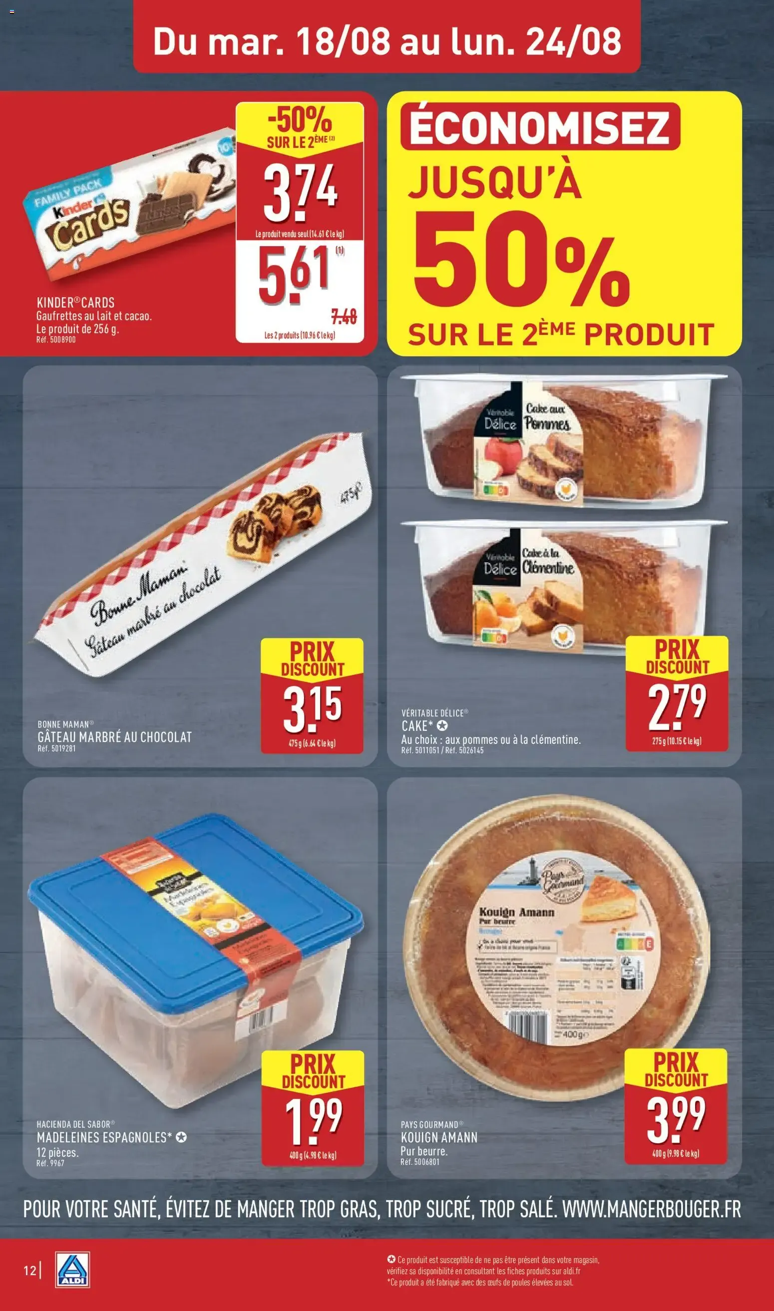 Aldi - Nos Bons Plans de la Semaine du 18 août au 24 août 2026 - Catalogue page 14