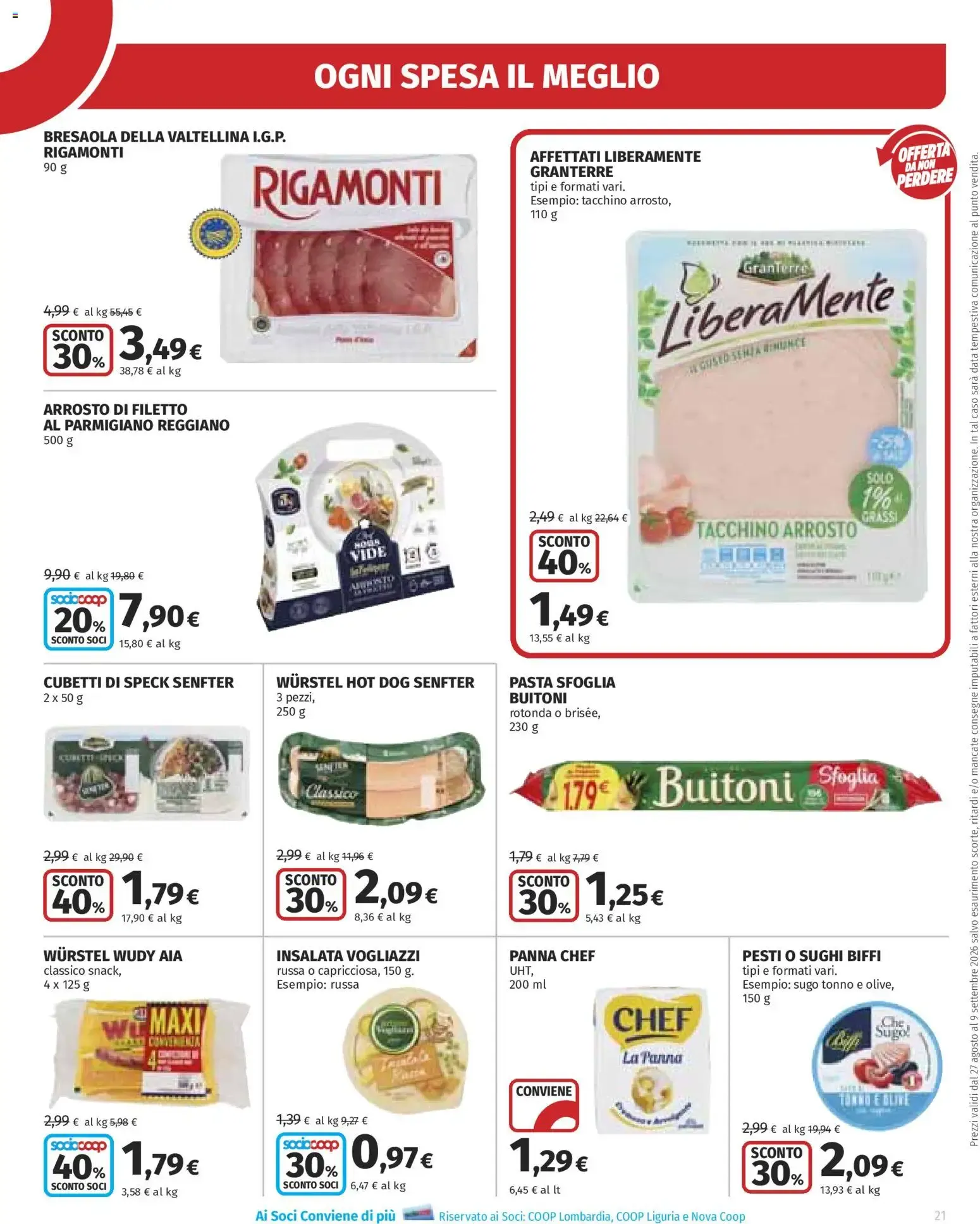 Volantino COOP Anteprima dal 27/08/2026 > NUOVO Promozioni da 27 agosto a 9 settembre di 2026 - Pagina del volantino 21