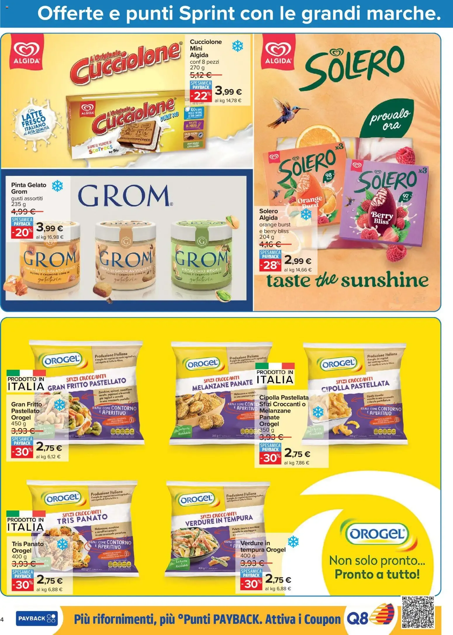 Nuovo Carrefour volantino Iper - Punti Sprint Payback dal 16/06/2026 > offerte anteprima 🛍️ da 16 giugno a 29 giugno di 2026 - Pagina del volantino 4