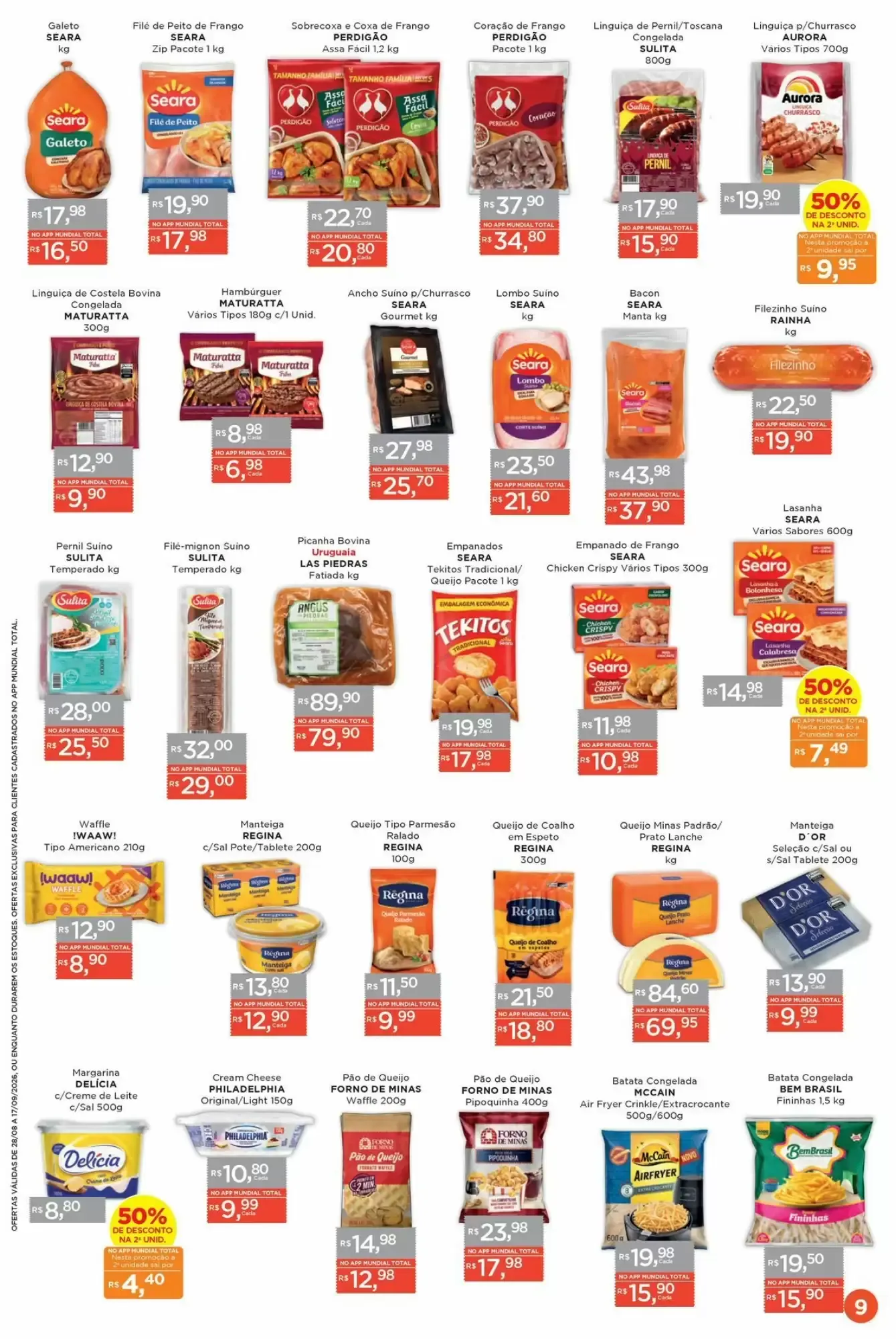 Encarte de Encarte Supermercados Mundial 28 de agosto até 17 de setembro 2026 - Pagina 11