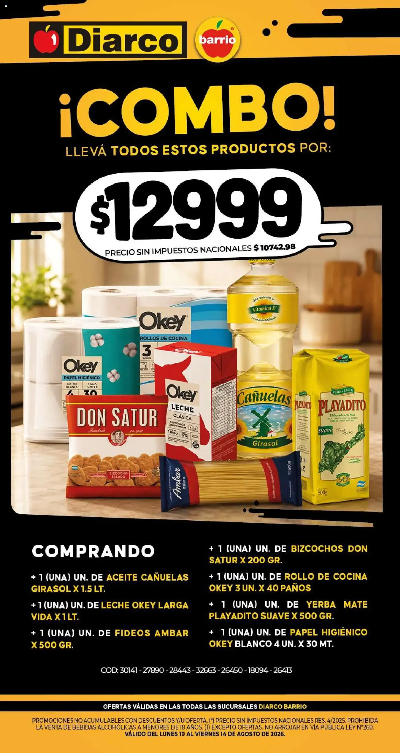 Ofertas de Diarco - Especial Locura De Precios del 10/08/2026 - 14/08/2026 10 de agosto al 14 de agosto 2026 - Página 2 del catálogo