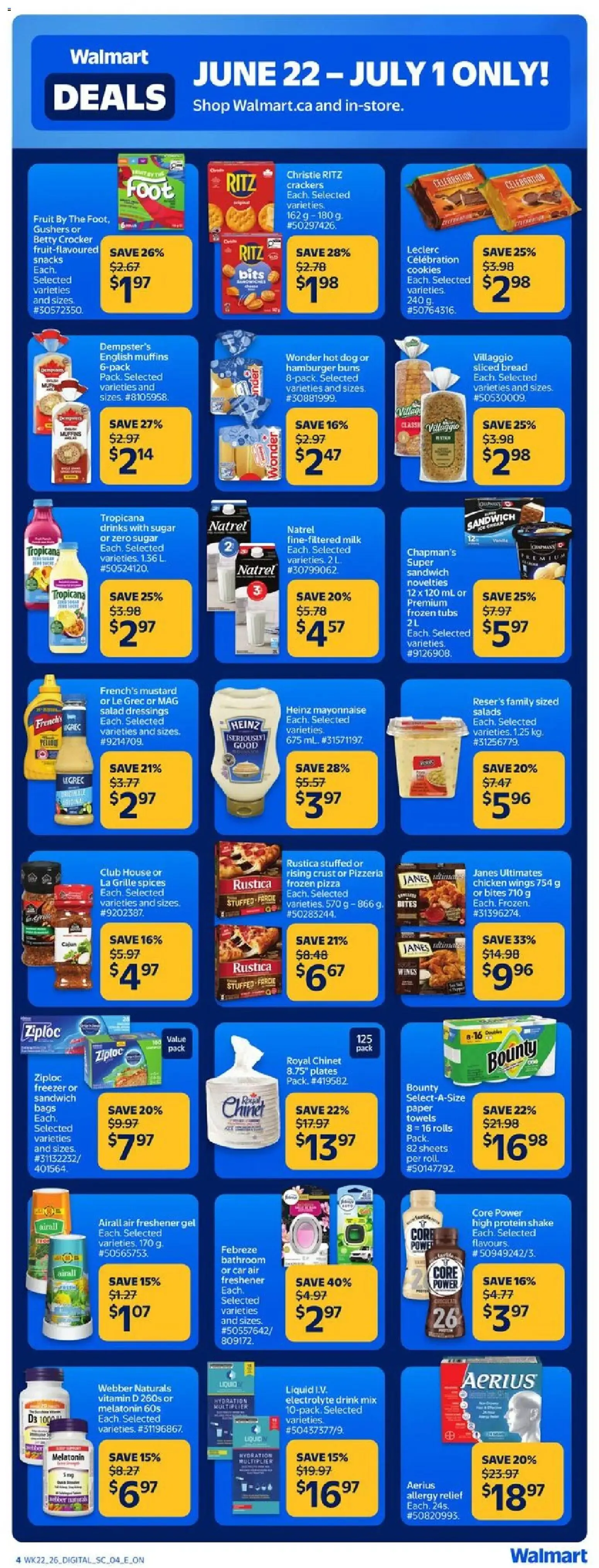 Walmart DEALS from June 22 to July 1 2026 - flyer page 7
