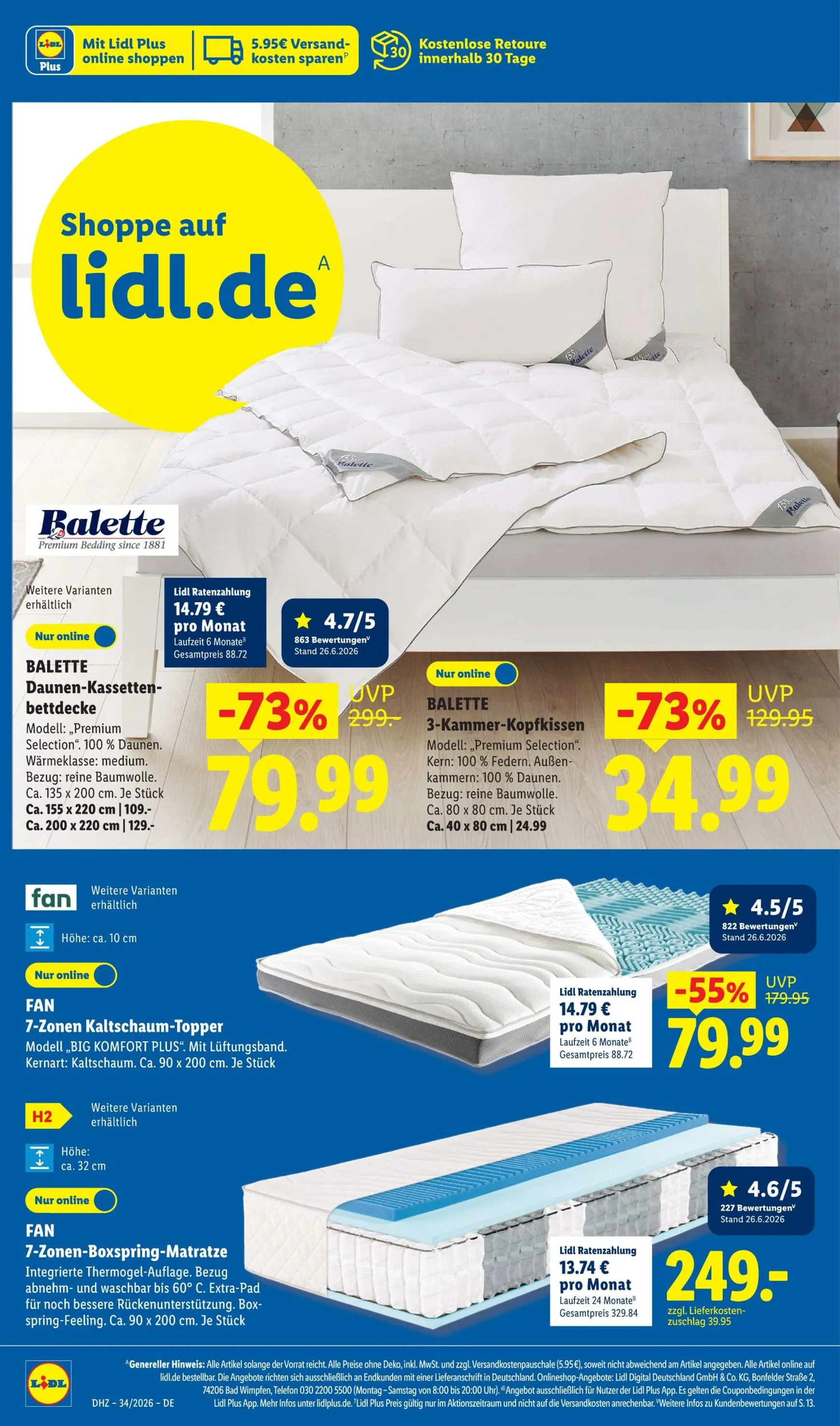 Lidl - Angebot der Woche von 17. August bis 22. August 2026 - Prospekt seite 6