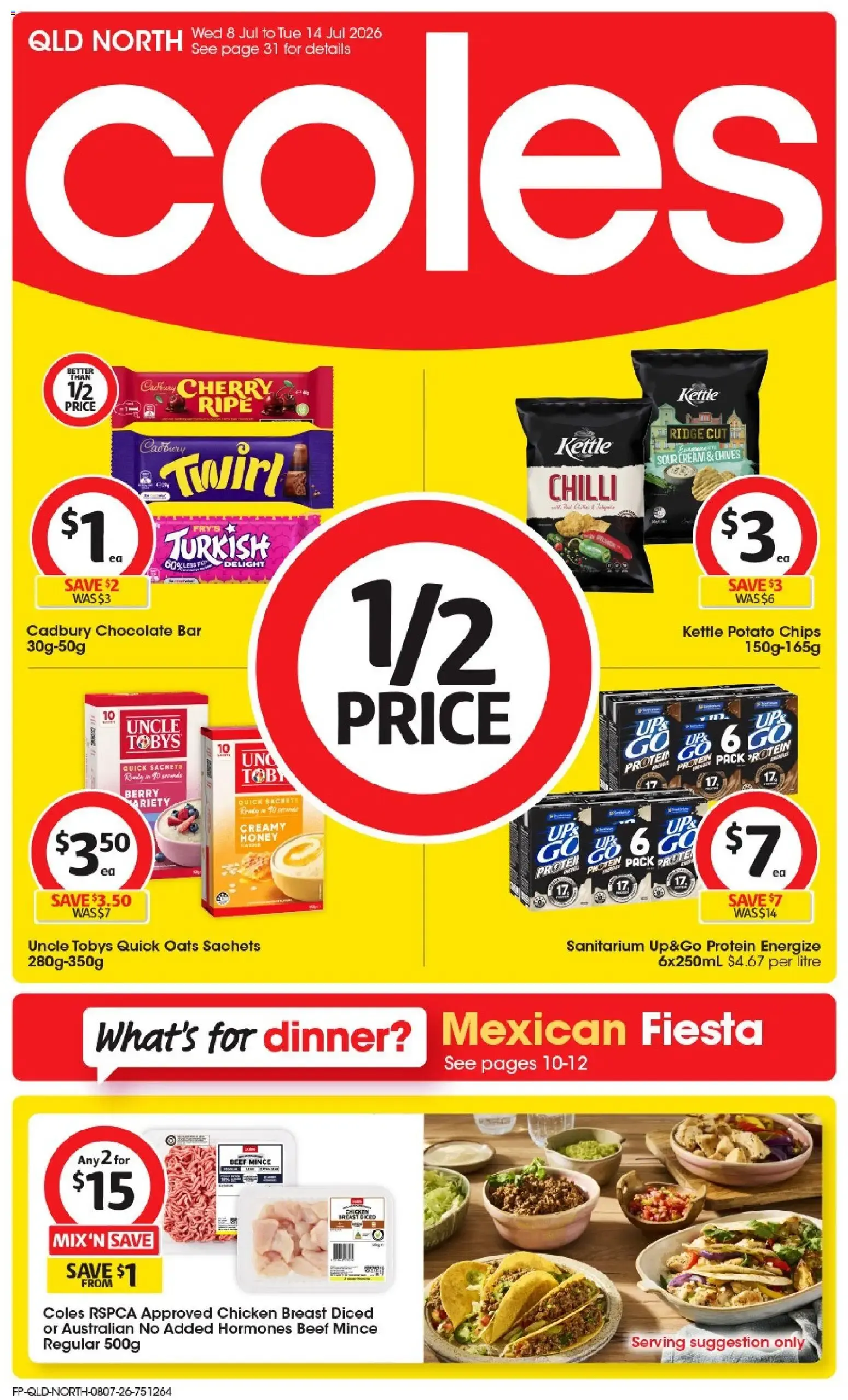 Coles catalogue valid from 08/07/2026 > Online Australia - Catalogue valid from 8 July to 14 July 2026 - page 1