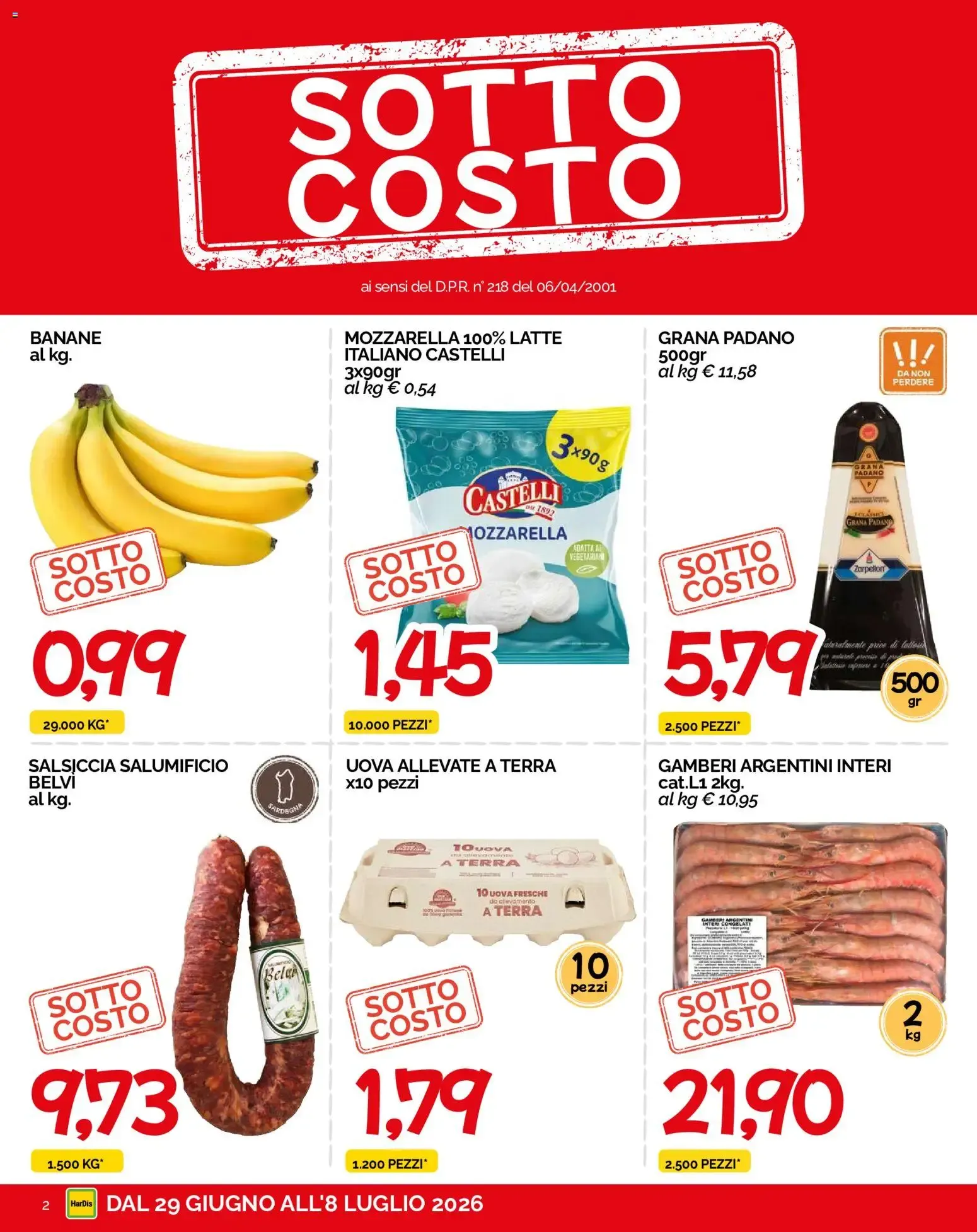 HarDis volantino dal 29/06/2026 - online Offerte da 29 giugno a 8 luglio di 2026 - Pagina del volantino 2