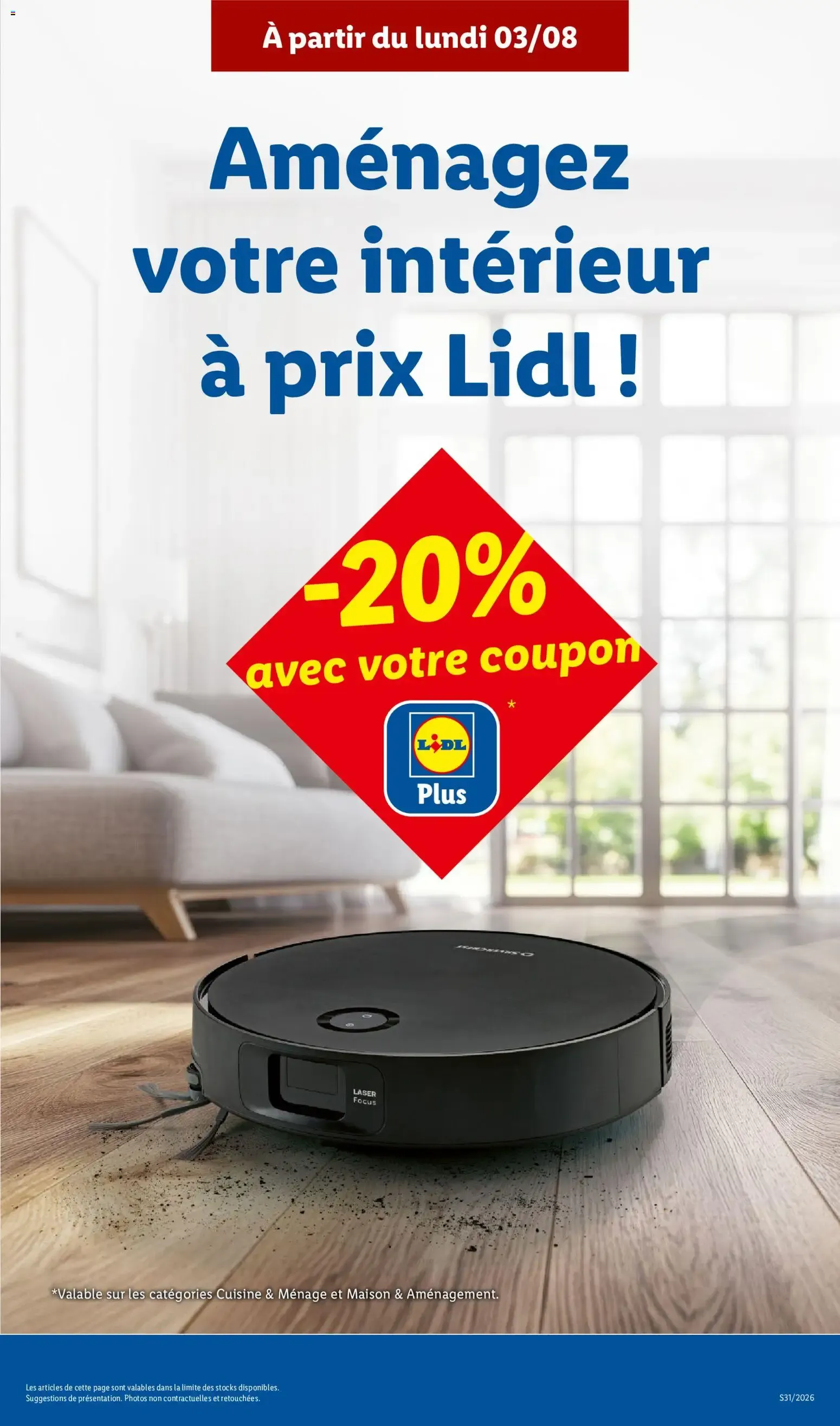 LIDL L'été des Marques du 30 juillet au 5 août 2026 - Catalogue page 43