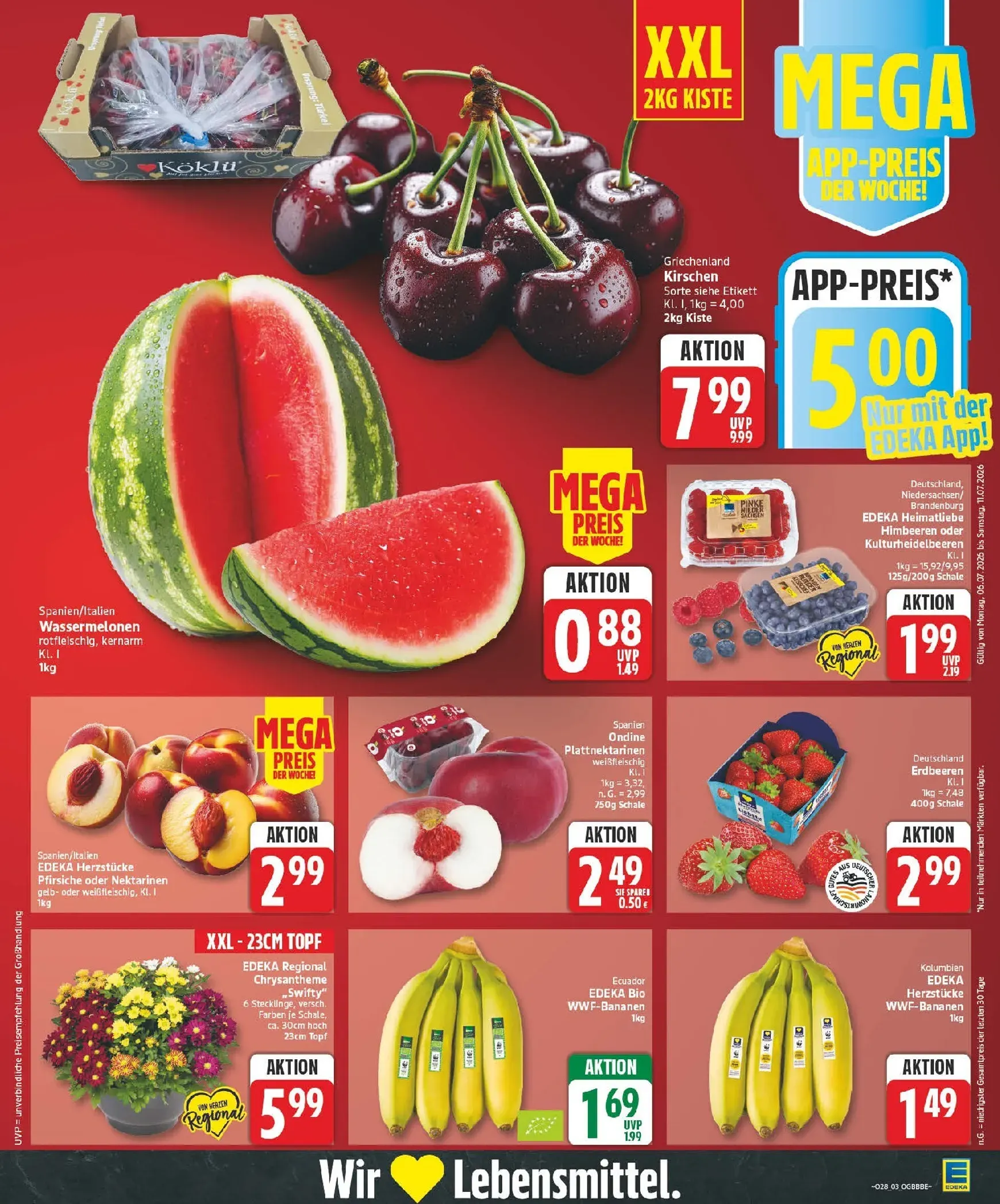 Edeka Prospekt – von Montag 06.07.2026 bis Samstag 11.07.2026 von 6. Juli bis 11. Juli 2026 - Prospekt seite 3