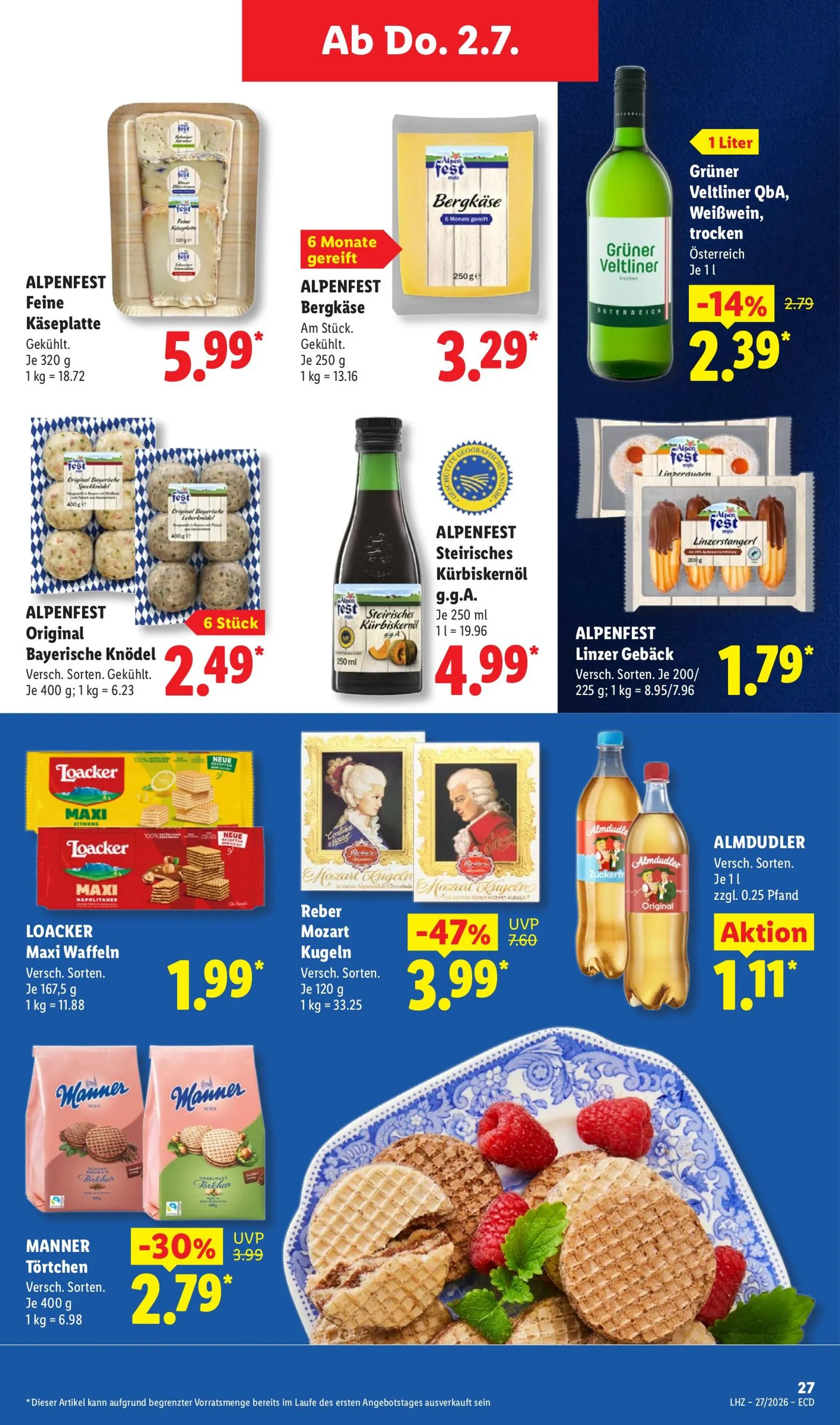 Lidl Prospekt – von Montag 29.06.2026 bis Samstag 04.07.2026 von 29. Juni bis 4. Juli 2026 - Prospekt seite 56