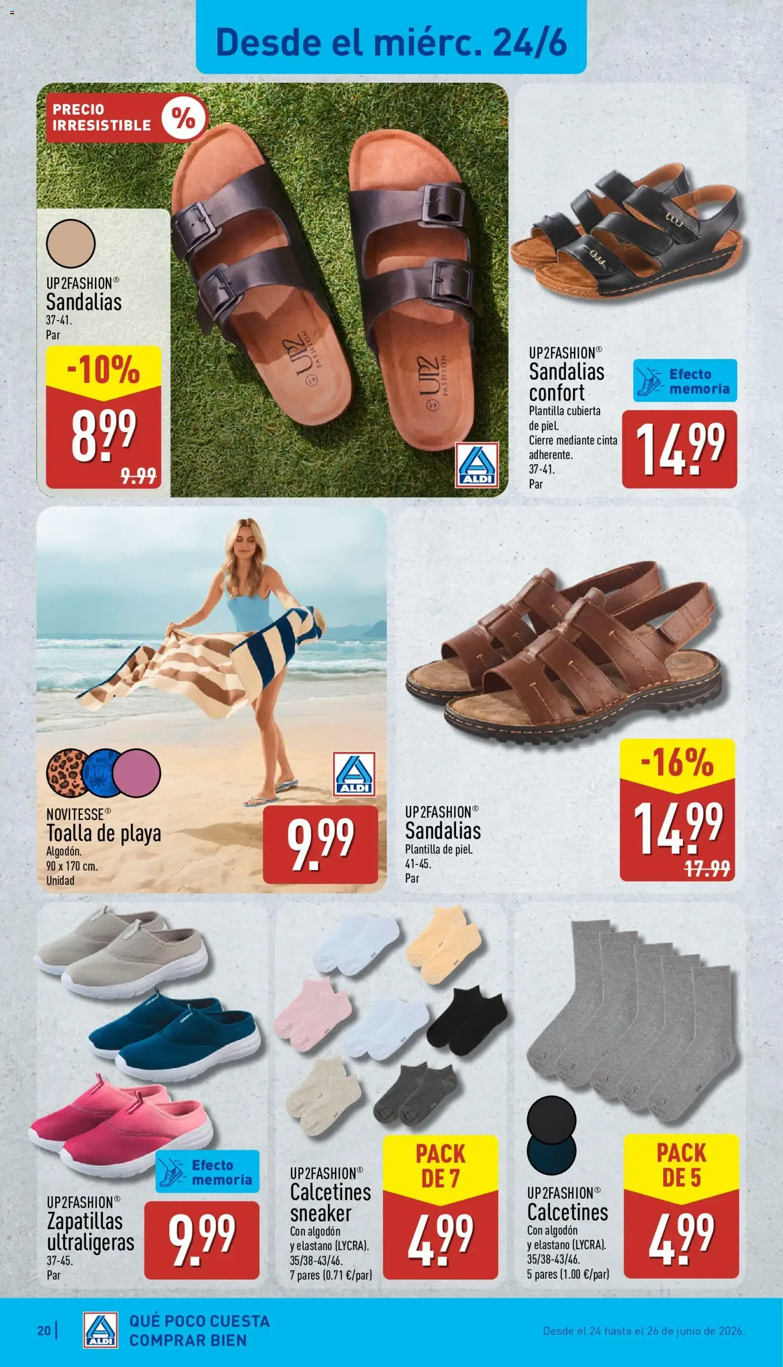 Catálogo de Aldi folleto Península del 22/06/2026 | Catálogo 22 de junio al 28 de junio 2026 - Página 20