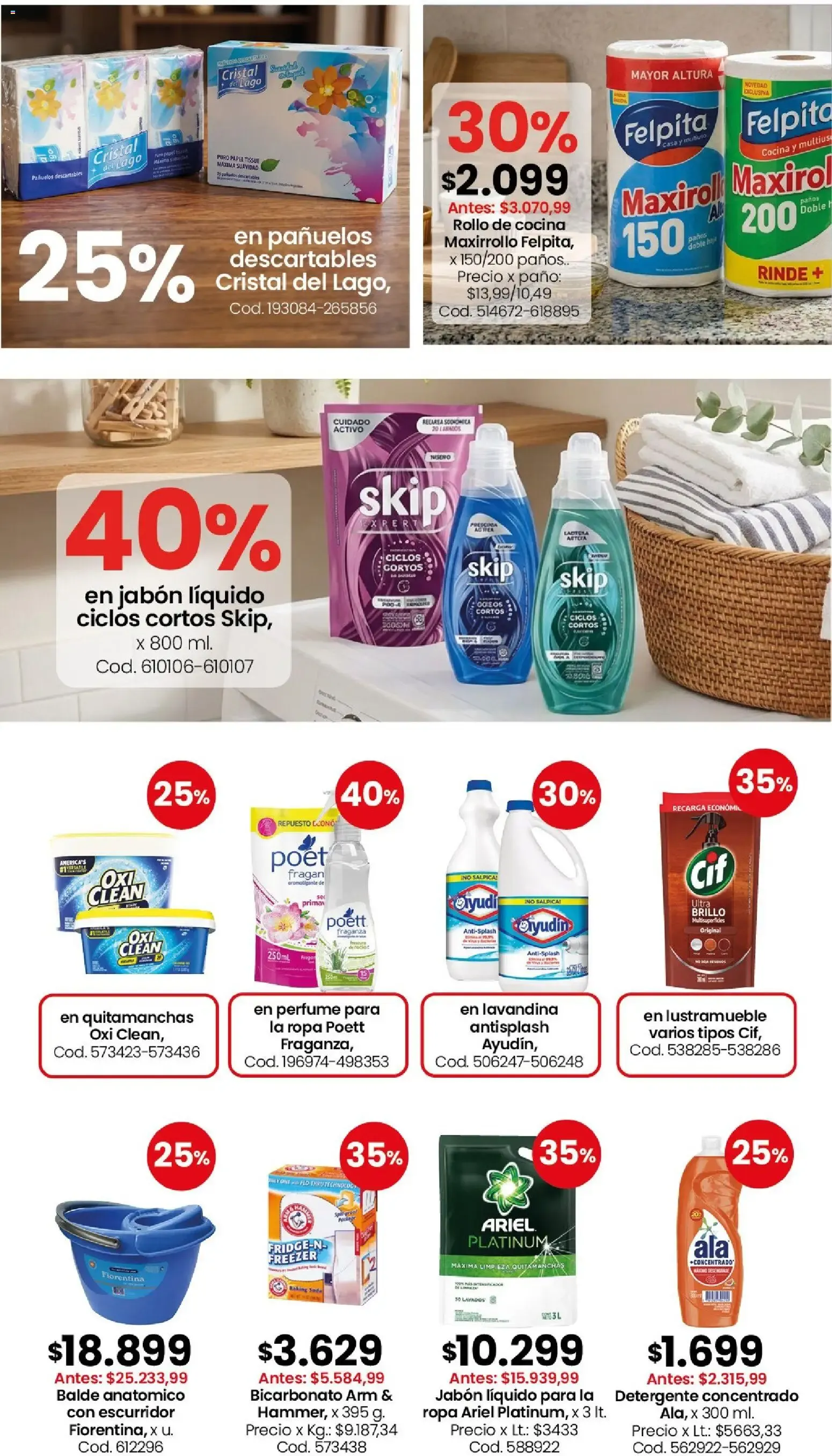 Ofertas de Ofertas Semanales: Perfumería y Limpieza 27 de julio al 2 de agosto 2026 - Página 2 del catálogo