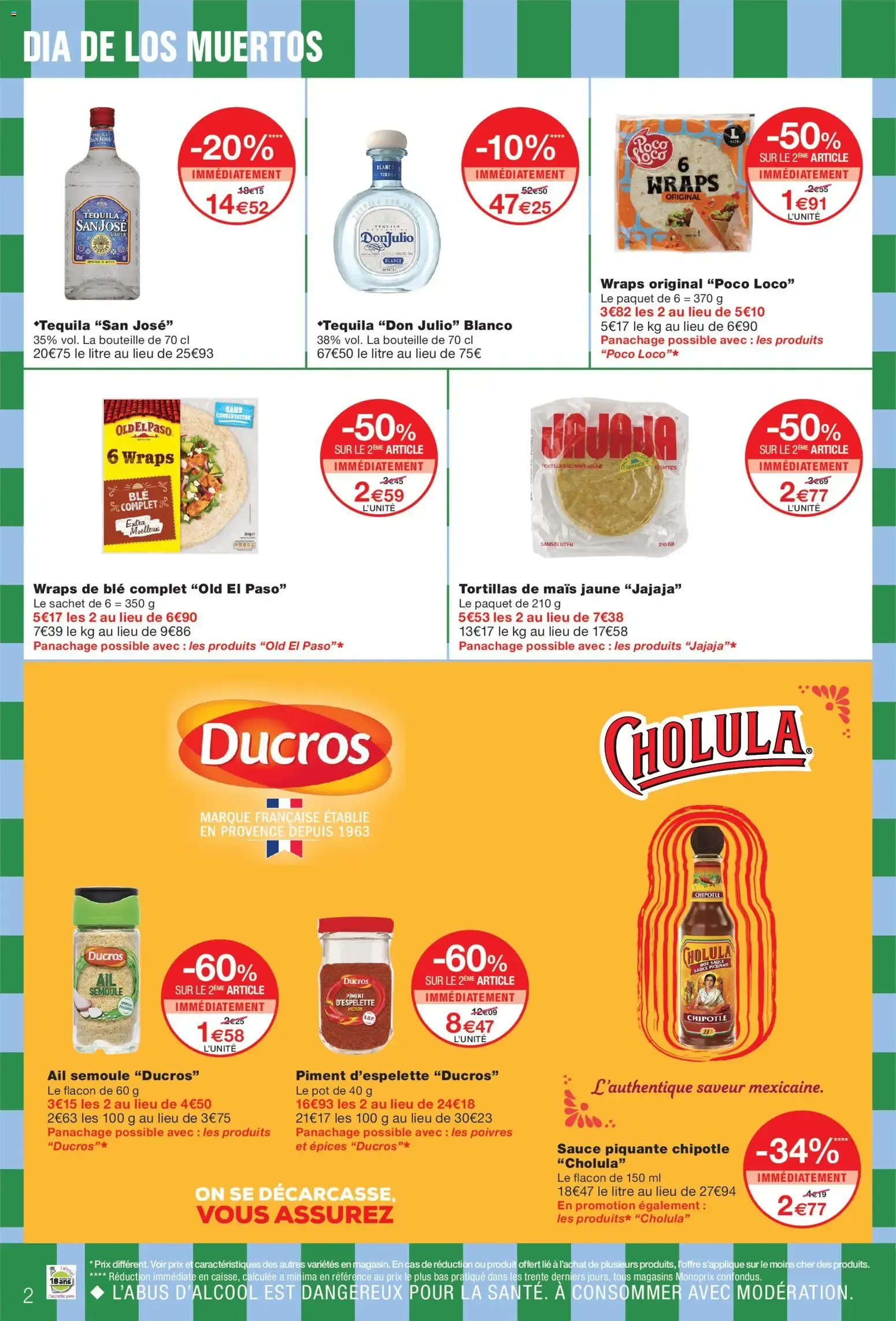 Monoprix: Viva Mexico - 50% en la 2da unidad de dulces du 20 octobre au 1 novembre 2026 - Catalogue page 2