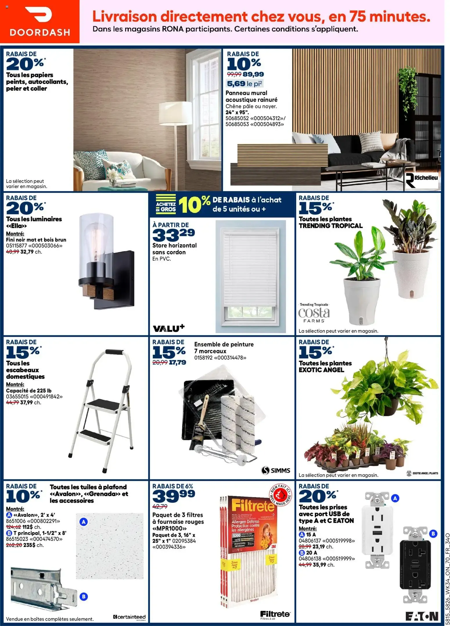 Rona circulaire from Sep 17, 2026 > weekly specials & deals from September 17 to September 30 2026 - flyer page 10