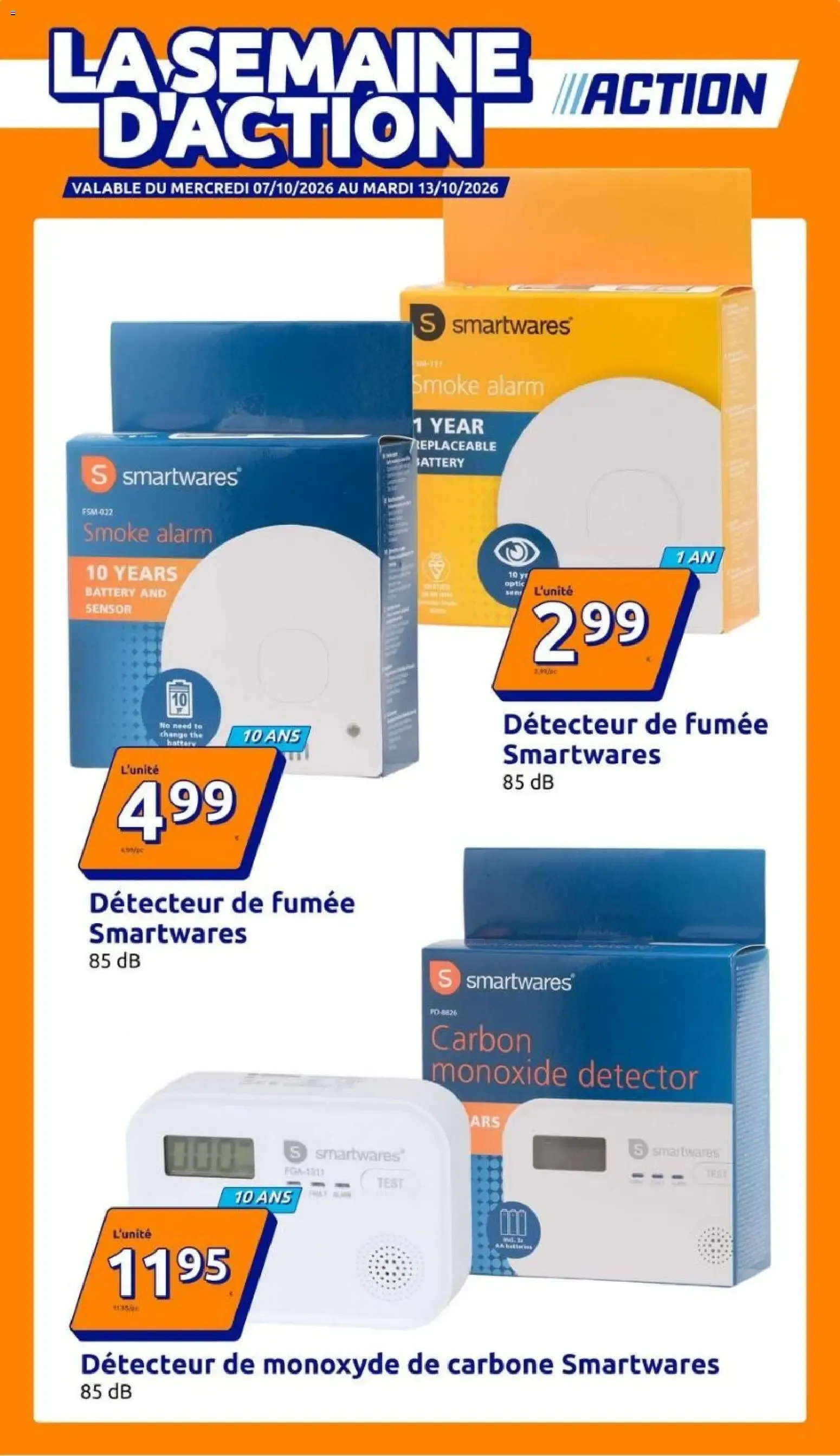 La Semaine d'Action du 7 octobre au 13 octobre 2026 - Catalogue page 1