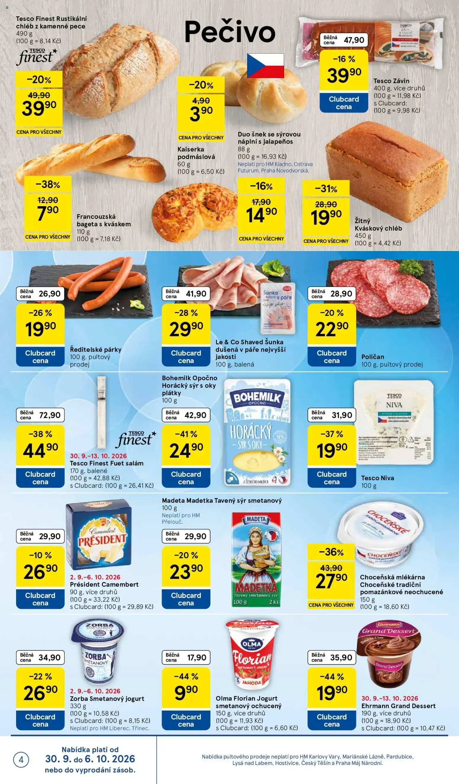 Tesco leták na tento + příští týden 30.09.2026 - 30. září 6. října 2026 - Page 4
