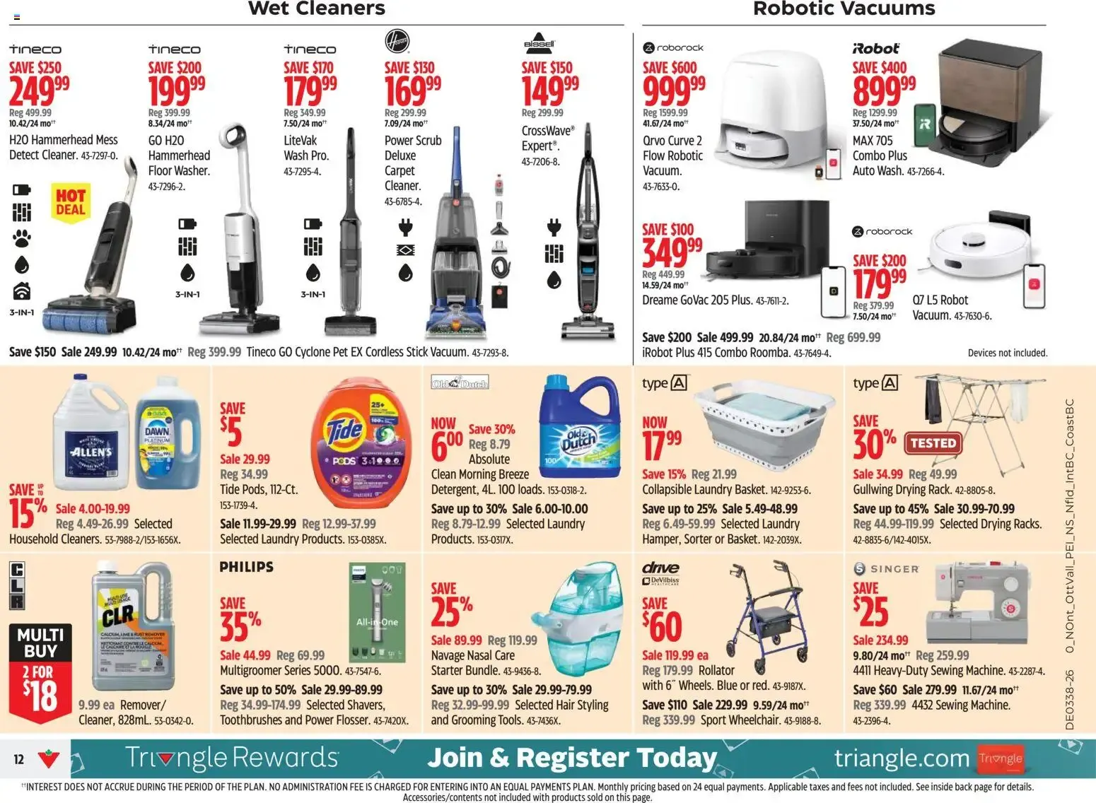 Canadian Tire weekly flyer from Sep 17, 2026 > weekly specials & deals from September 17 to September 24 2026 - flyer page 12