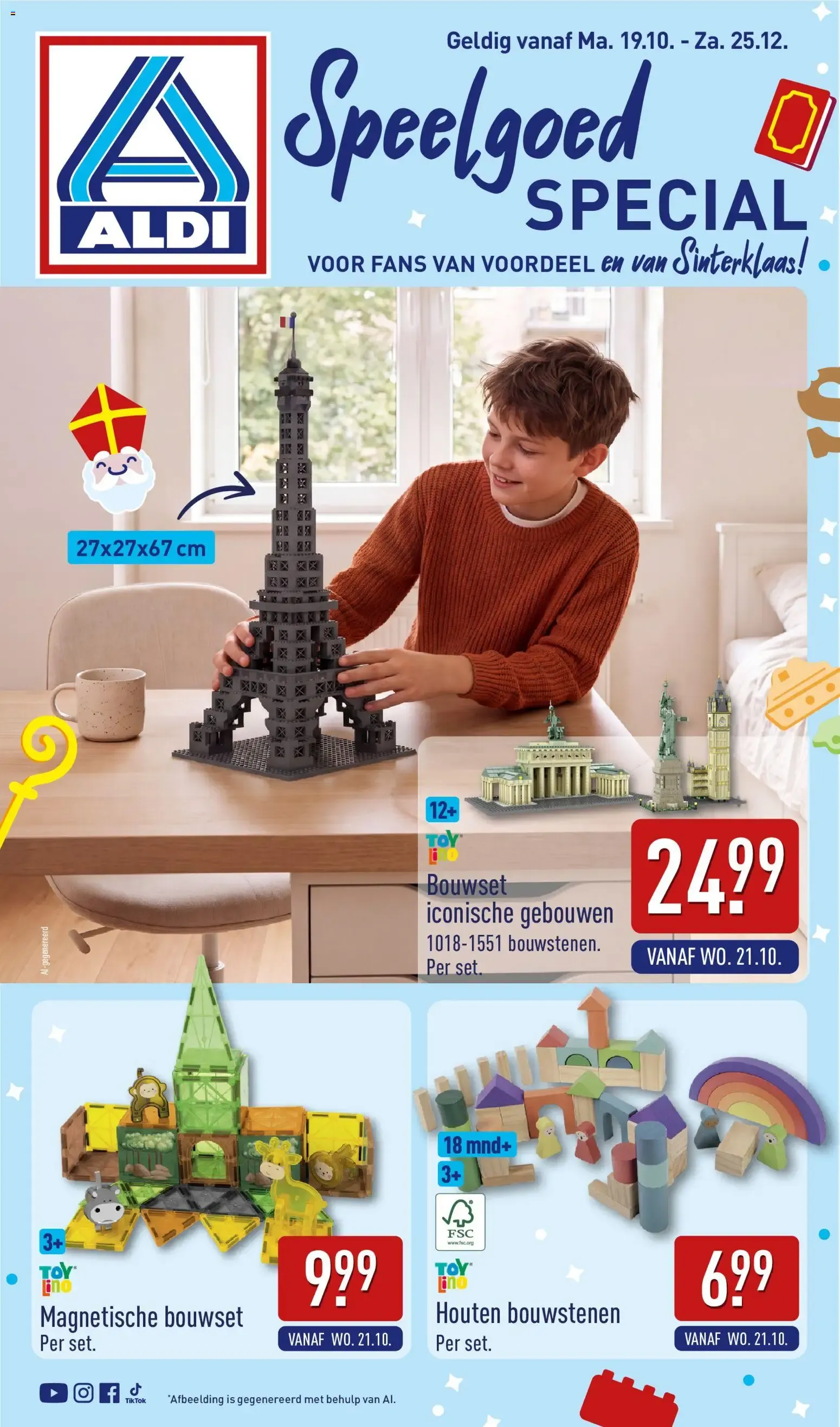 Aldi Speelgoed SPECIAL van 19 oktober tot 25 december 2026 - Folder pagina 1