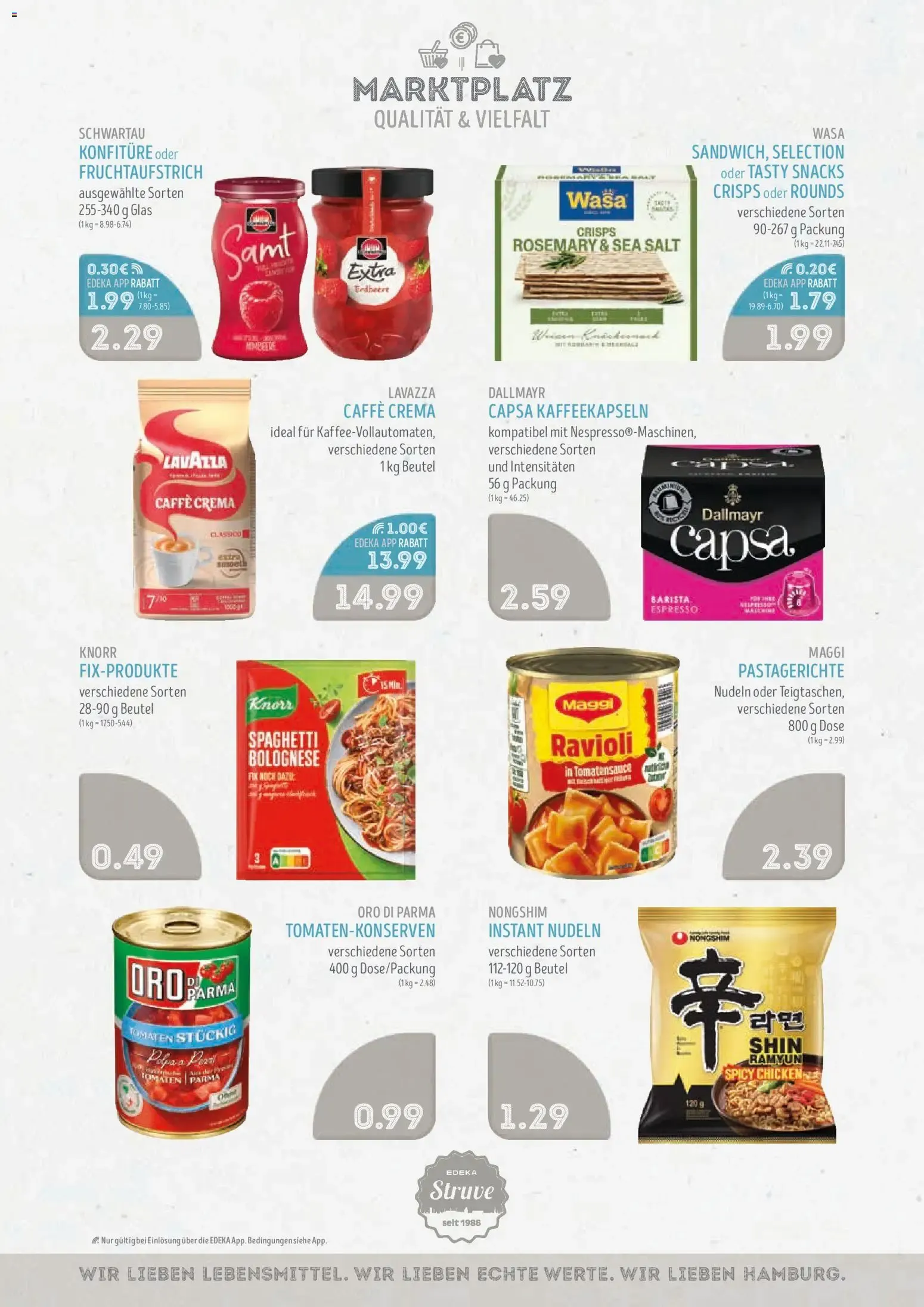Edeka Struve Prospekt (ab 20.07.2026) zum Blättern von 20. Juli bis 25. Juli 2026 - Prospekt seite 6