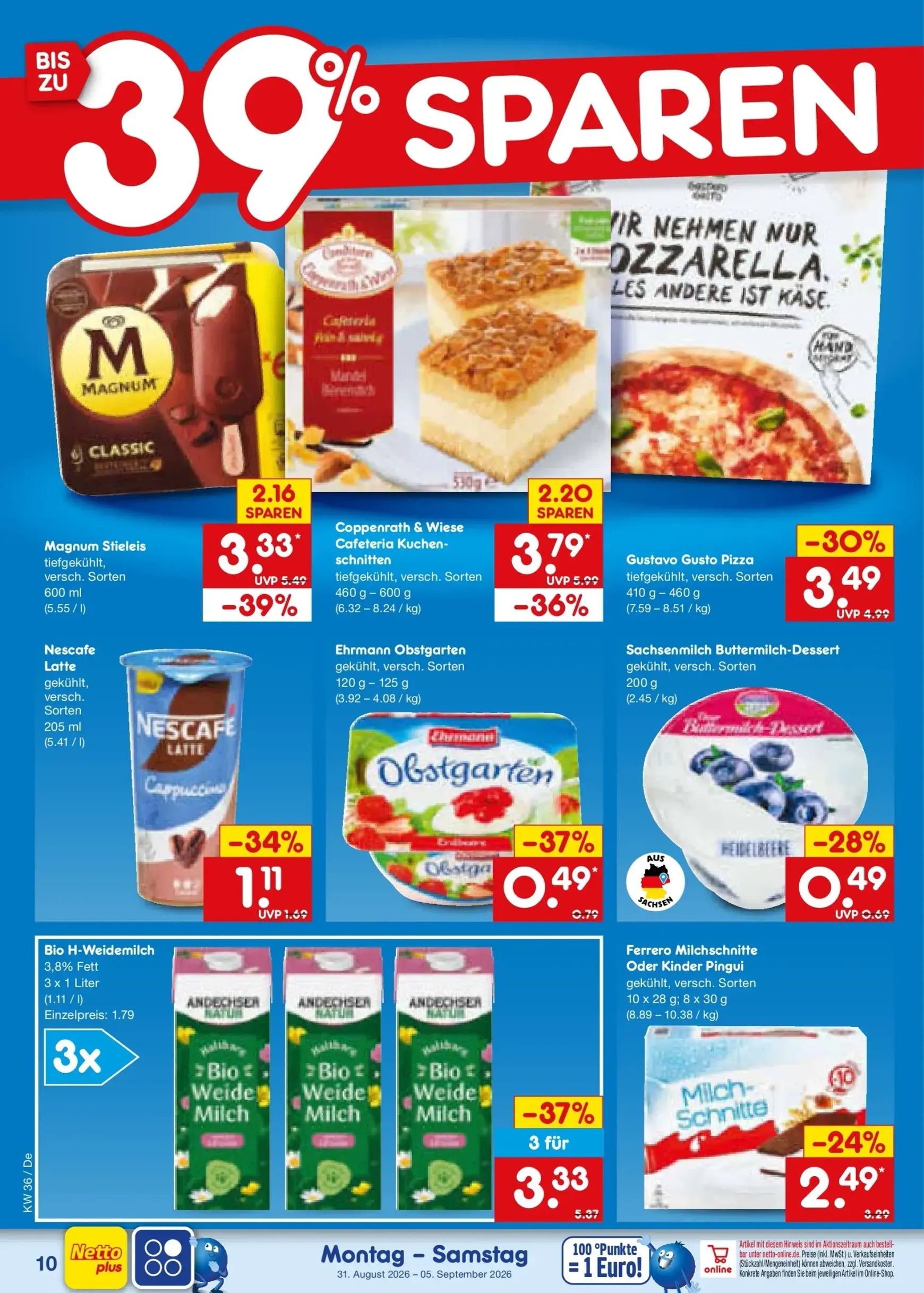 Netto Marken Discount Prospekt – von Montag 31.08.2026 bis Samstag 05.09.2026 von 31. August bis 5. September 2026 - Prospekt seite 13