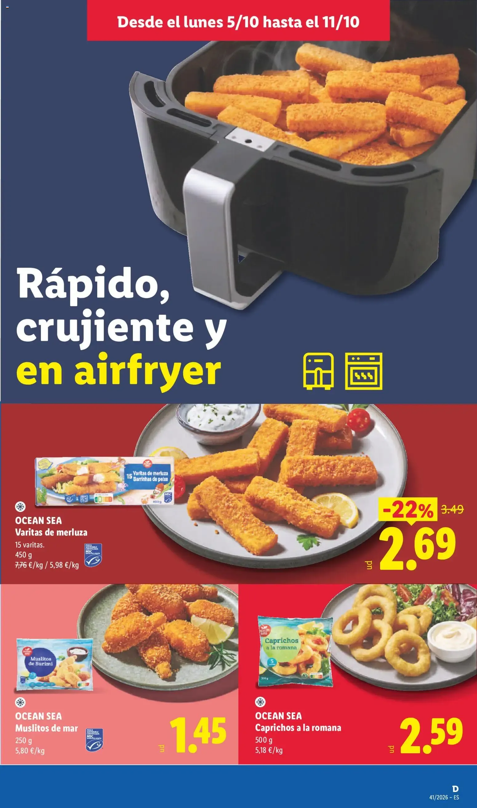 Catálogo de Lidl folleto del 05/10/2026 | Ofertas 5 de octubre al 11 de octubre 2026 - Página 11