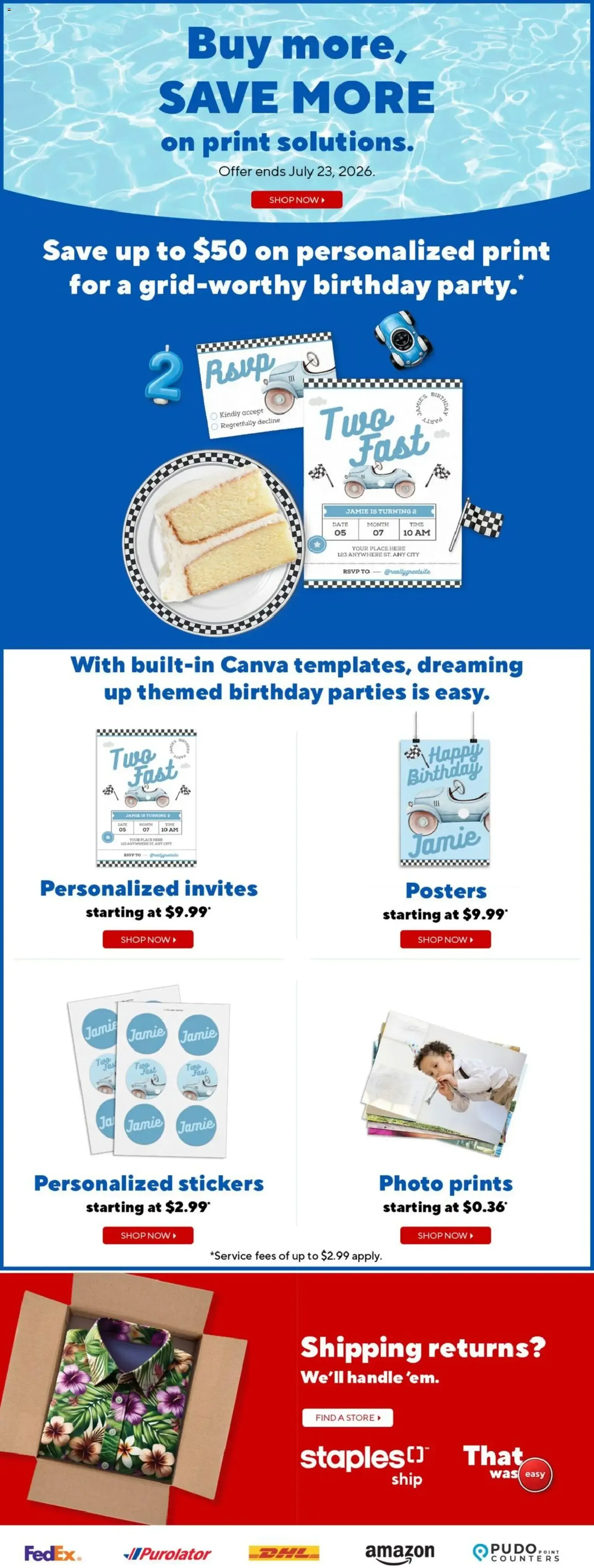 Staples Deals & Savings from July 10 to July 13 2026 - flyer page 6