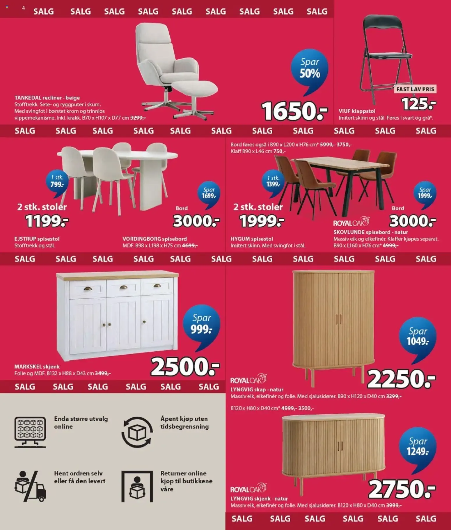 JYSK Scandinavian Sleeping & Living - Møbeldager fra 13. juli til 25. juli 2026 - kundeavisside 4