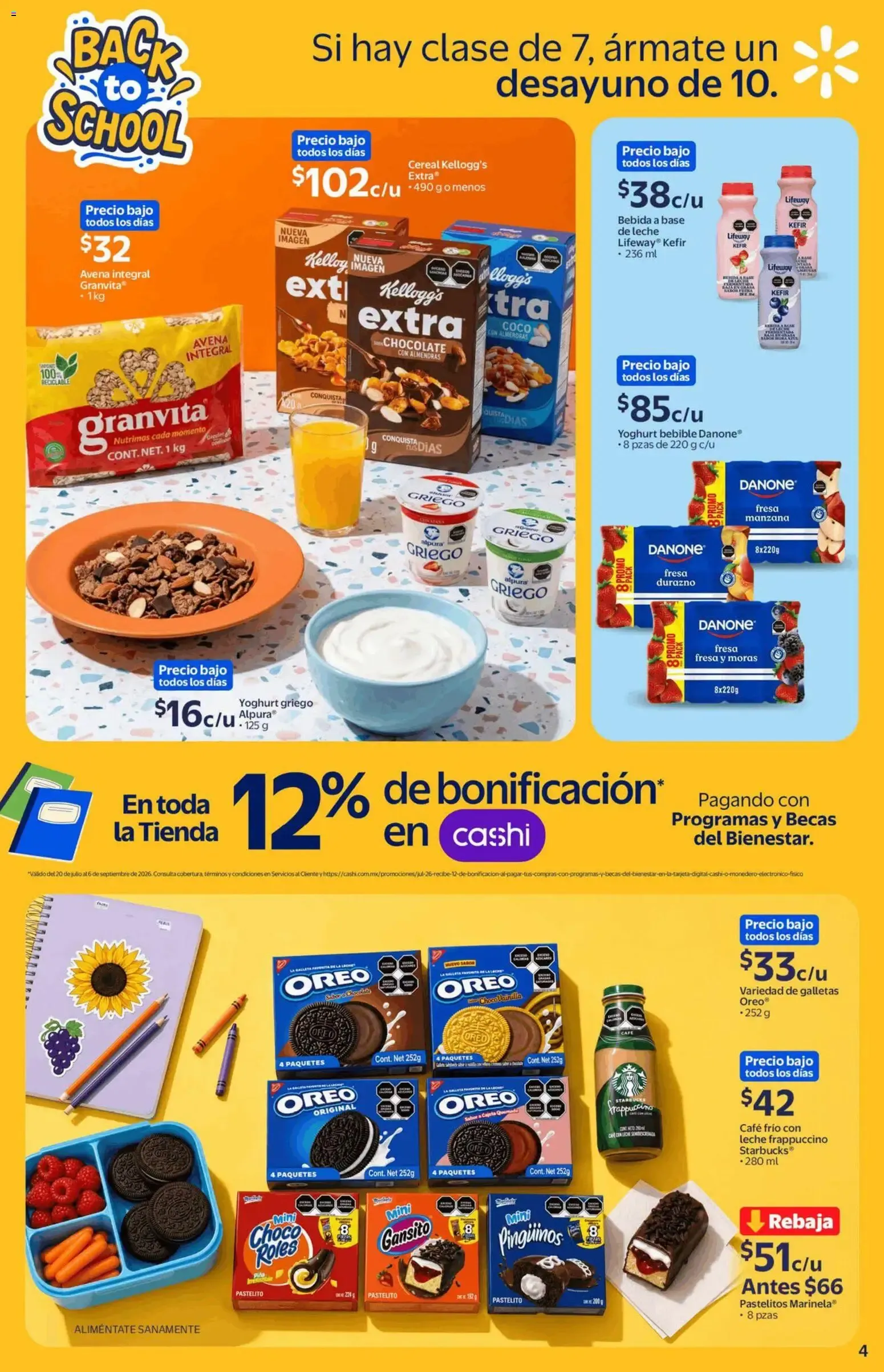 Catálogo de Walmart folleto Back to School (13/08/2026 - 16/09/2026) - catálogo en línea 13 de agosto al 16 de septiembre 2026 - Pagina 4