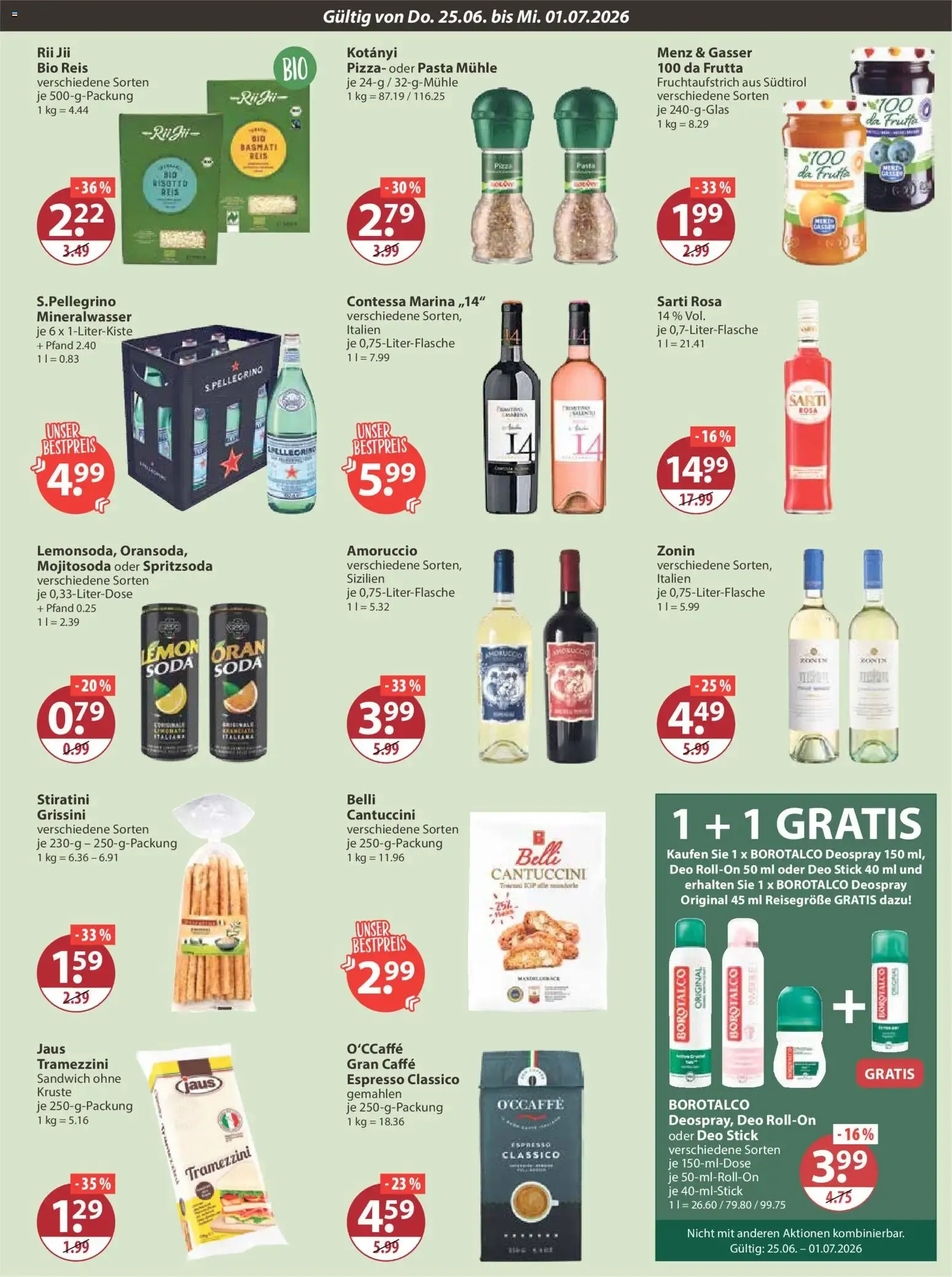 Angebote V-Markt Angebote (ab 25.06.2026) von 25. Juni bis 1. Juli 2026 - Prospekt seite 12