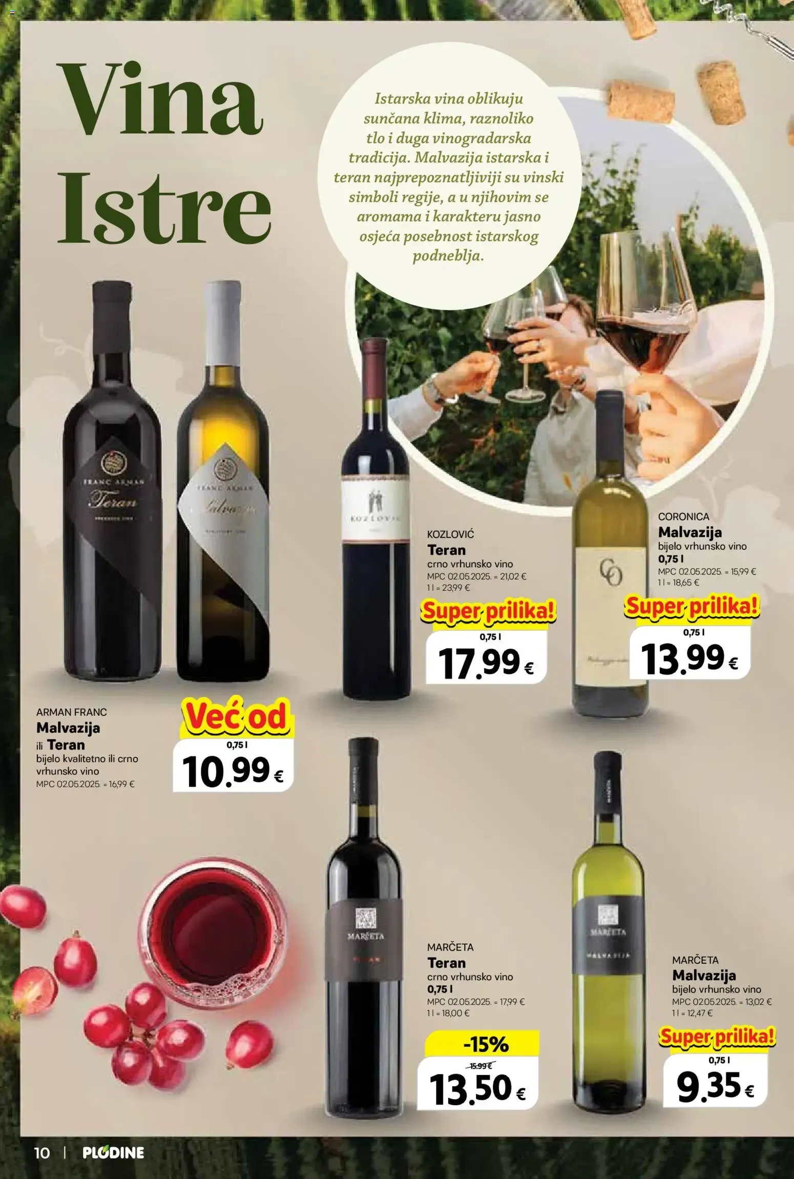 Katalog Plodine Vinnski putopis novi od 24.09.2026 na listanje > letak digitalni od 24. rujna do 7. listopada 2026. - Pregled Stranica 10