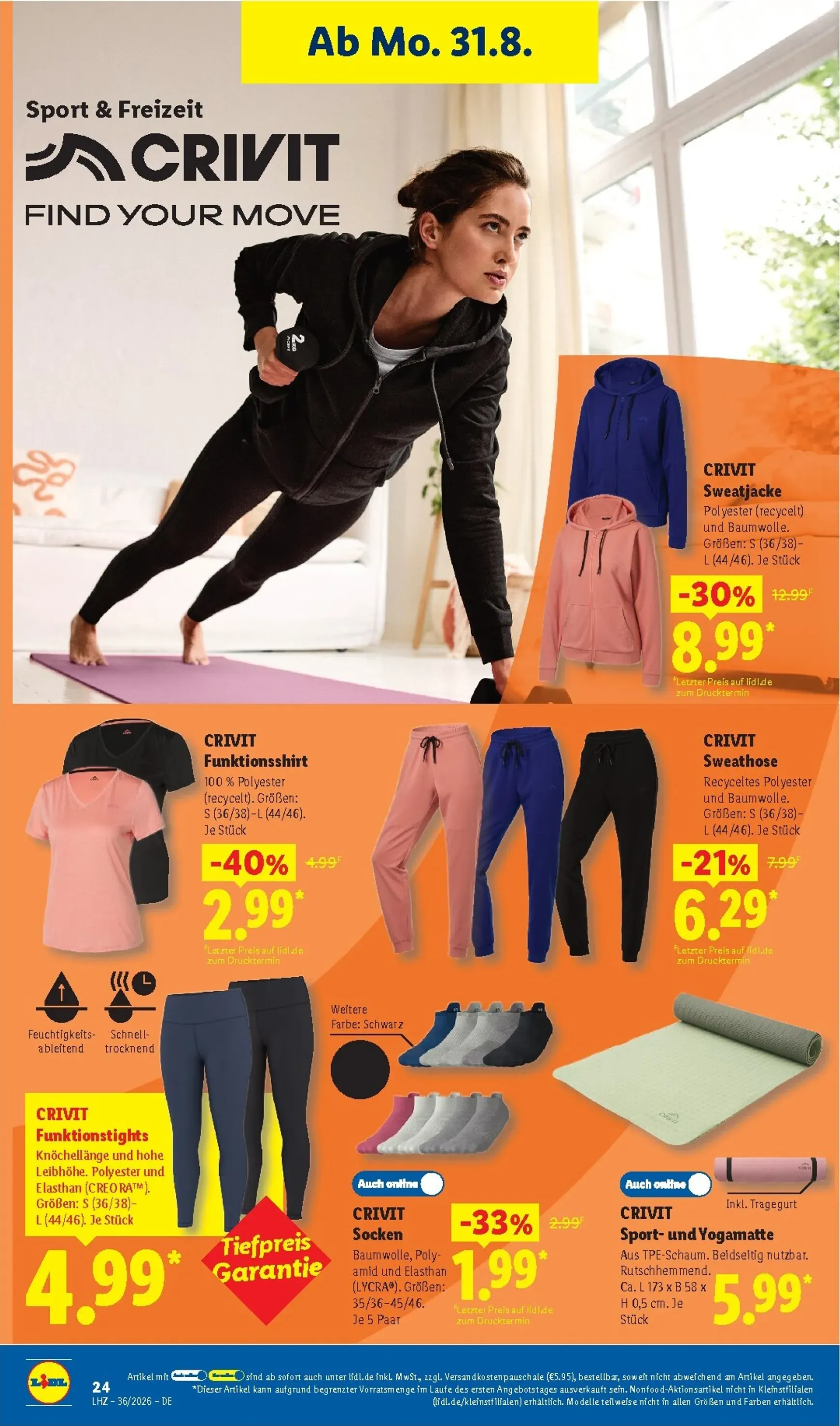 Lidl - Nonfood Prospekt nächste Woche – von Montag 31.08.2026 bis Samstag 05.09.2026 von 31. August bis 5. September 2026 - Prospekt seite 18