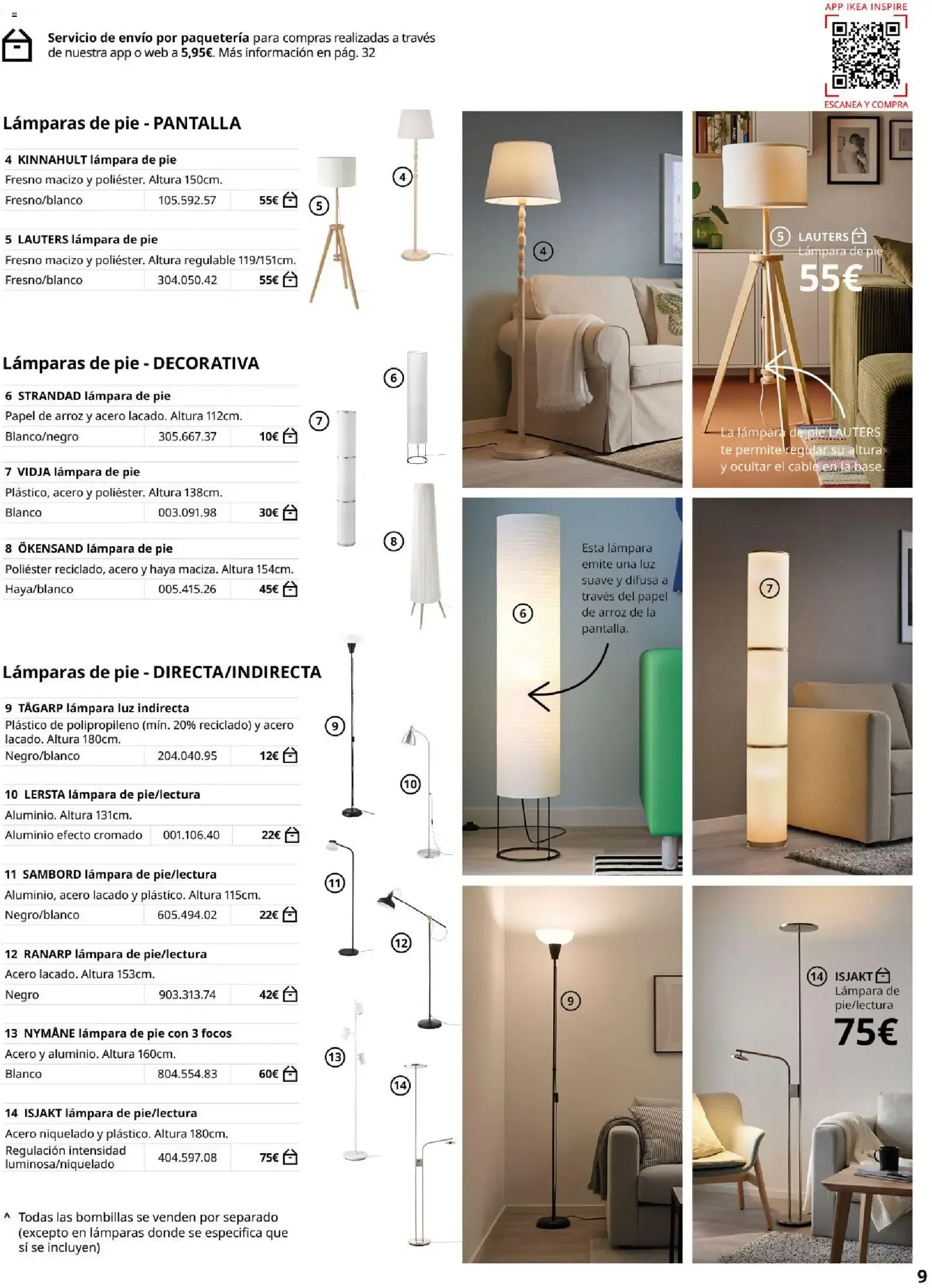 Catálogo de Catálogo IKEA Iluminación y hogar inteligente del 06/03/2026 6 de marzo al 31 de agosto 2026 - Página 9