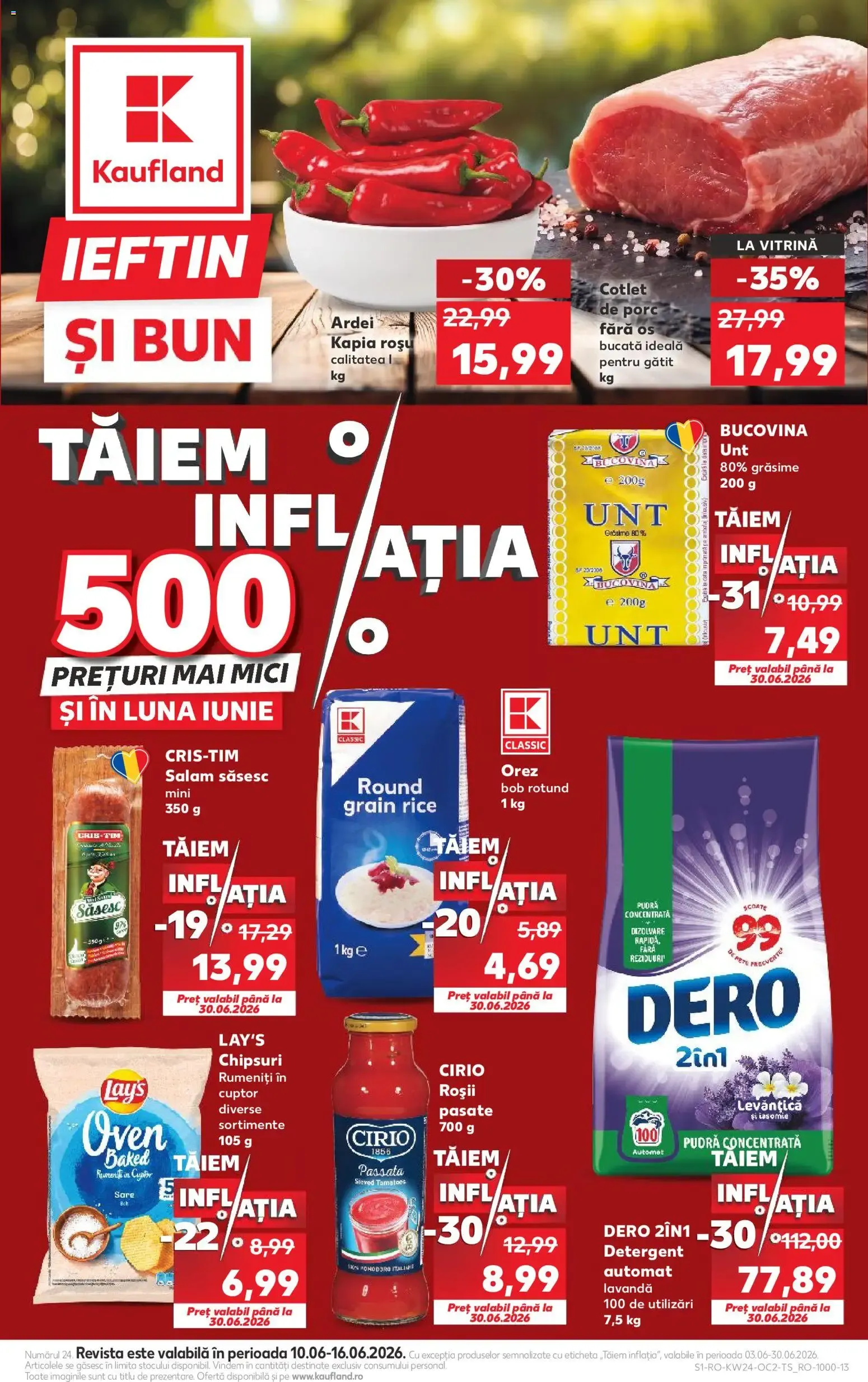Catalog Kaufland Catalog 10.06.2026 - Revista si Oferta de la 10 iunie până la 16 iunie 2026 - Revista Pagina 1