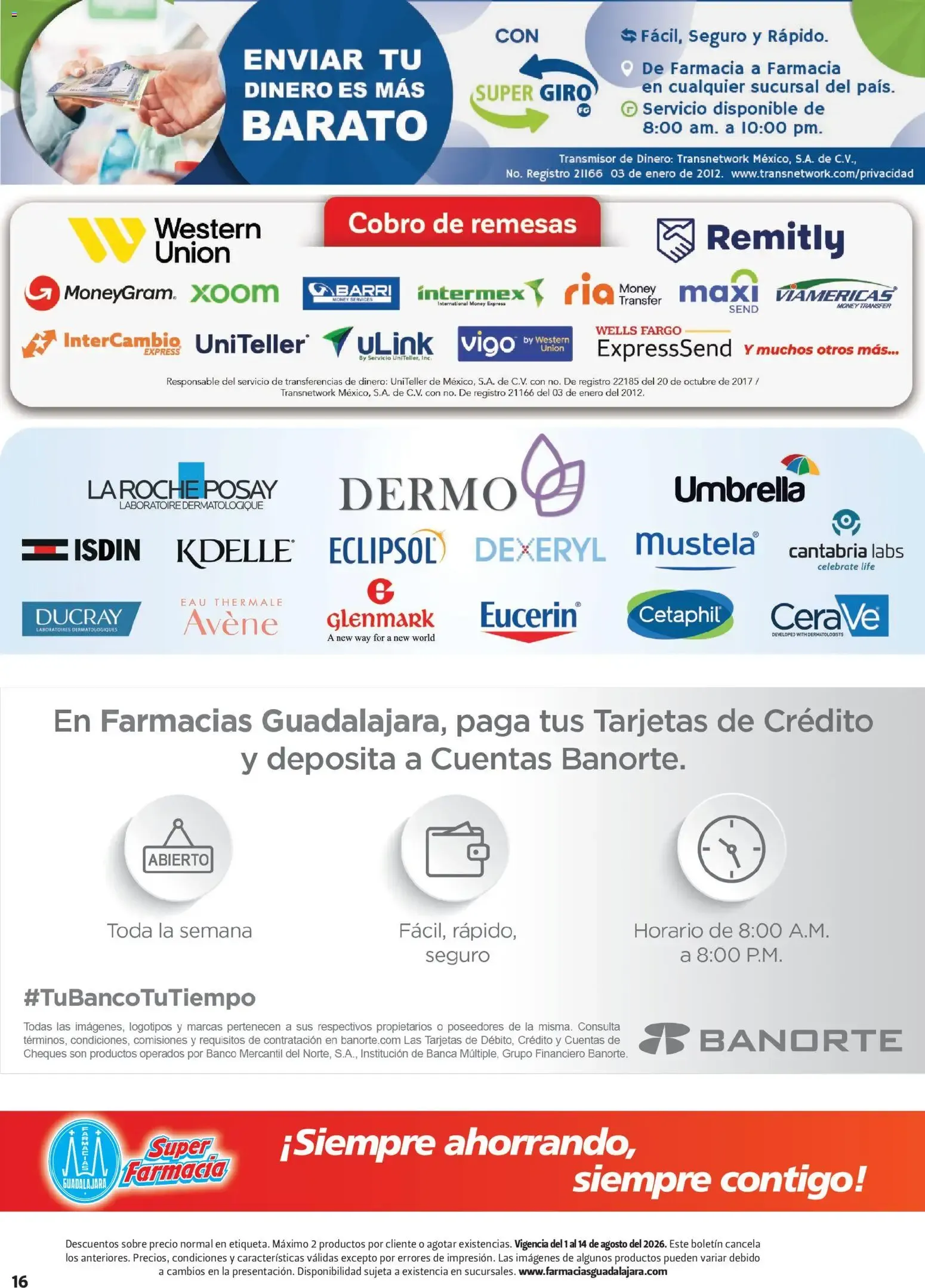 Catálogo de Farmacia Guadalajara catálogo (01/08/2026 - 14/08/2026) - catálogo en línea 1 de agosto al 14 de agosto 2026 - Pagina 16