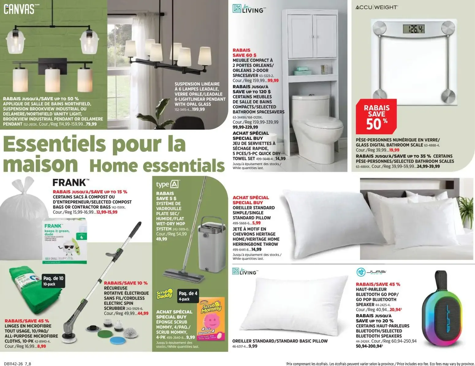 Canadian Tire circulaire - Le guide ultime pour la maison from Oct 15, 2026 > weekly specials & deals from October 15 to November 4 2026 - flyer page 4
