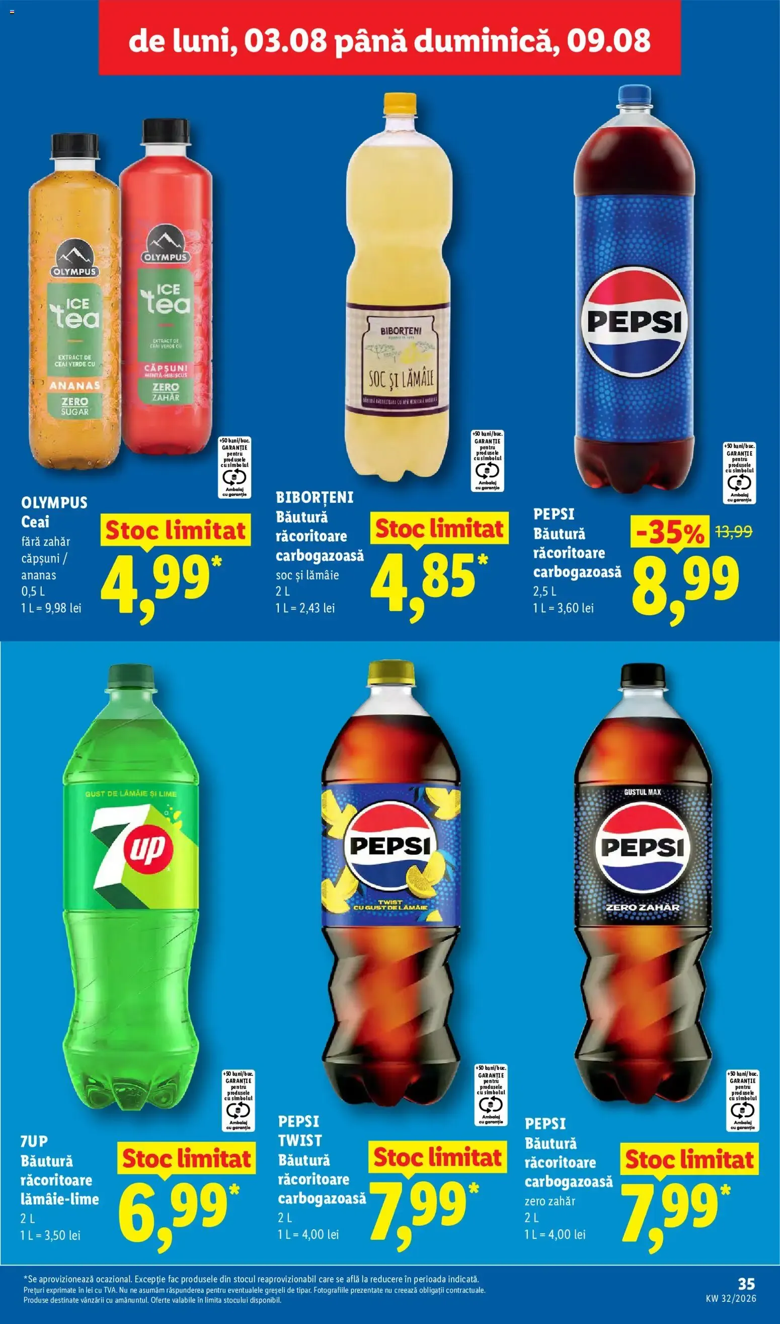 Catalog Catalog LIDL 03.08.2026 - Oferta și Revista online de la 3 august până la 9 august 2026 - Revista Pagina 35