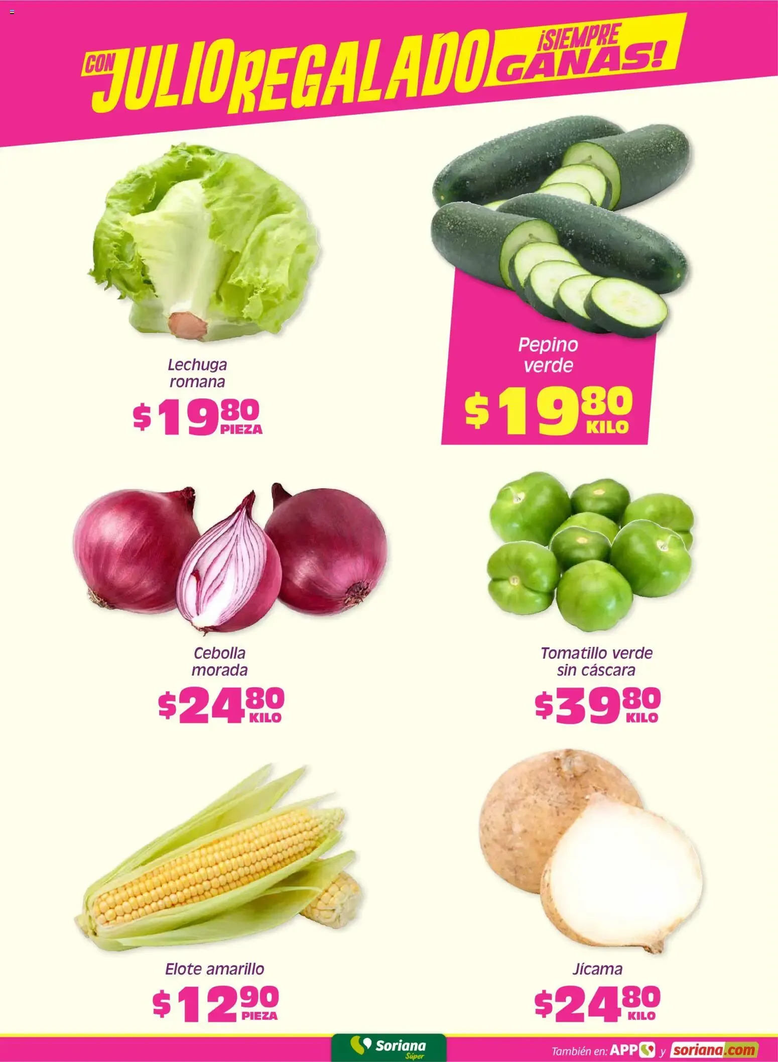 Catálogo de SORIANA ofertas hoy de 10/07/2026 - Folleto Julio 10 de julio al 13 de julio 2026 - Pagina 2
