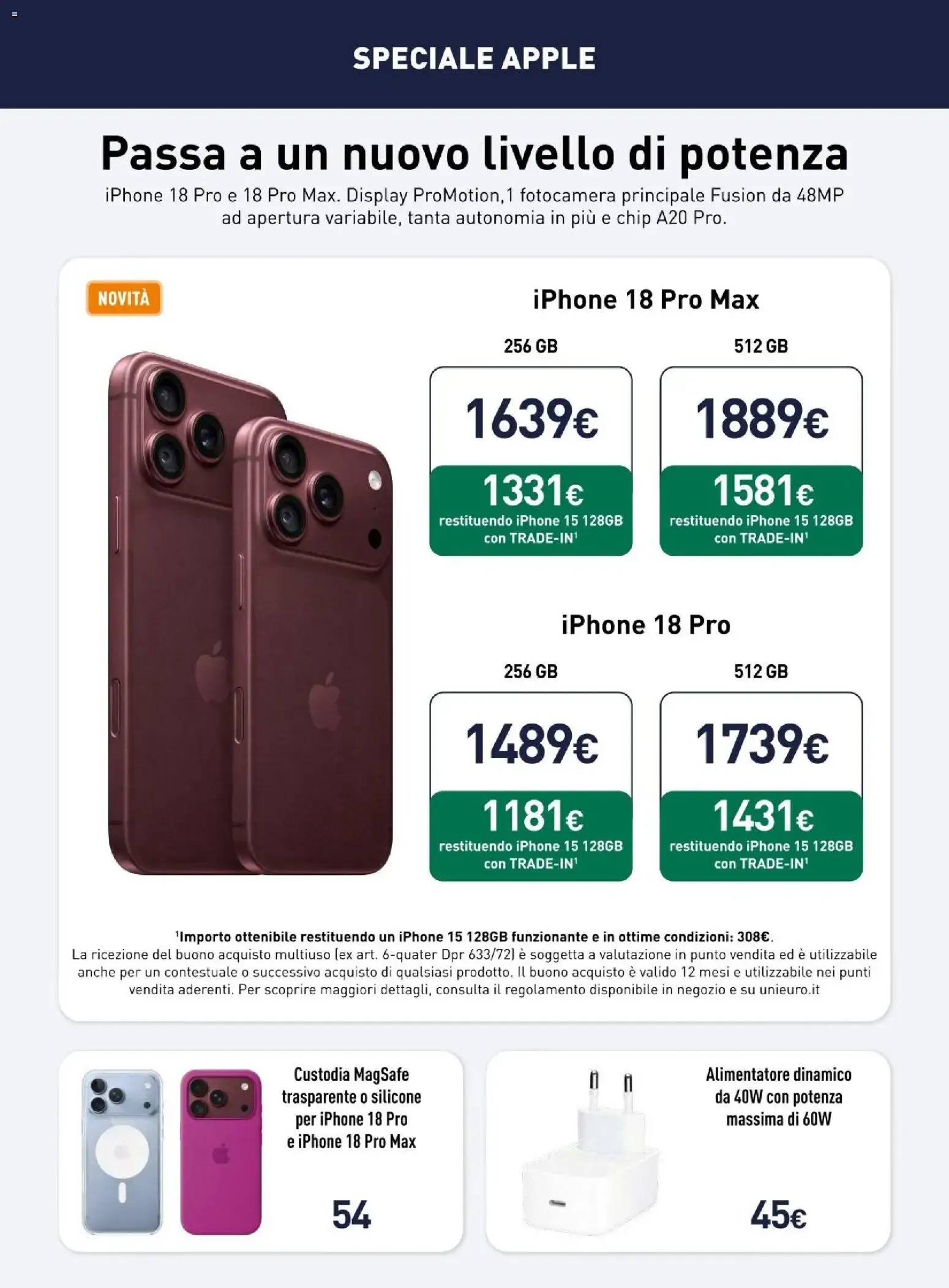 SPECIALE APPLE da 23 ottobre a 29 ottobre di 2026 - Pagina del volantino 4