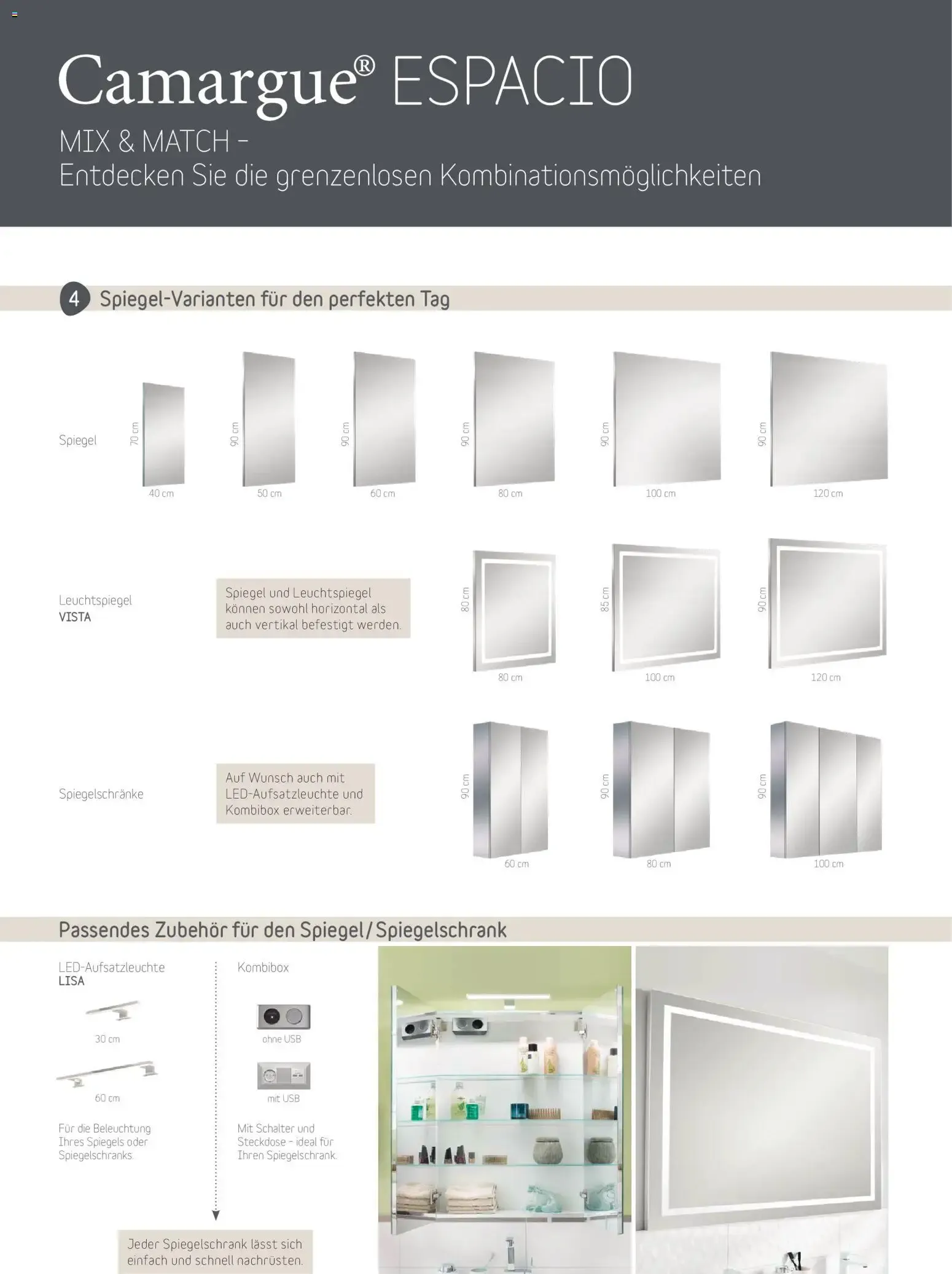 Bauhaus Badmöbel Camargue Espacio von 25.05.2026 - Aktuelle Angebote von 25. Mai bis 30. Juni 2026 - Flugblätt seite  6