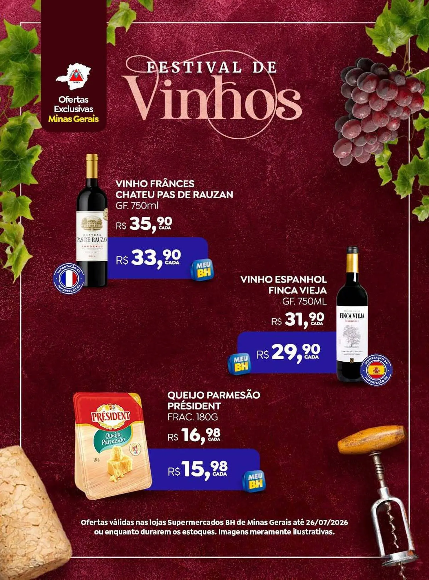 Encarte de Festival de Vinhos BH 14 de julho até 26 de julho 2026 - Pagina 6