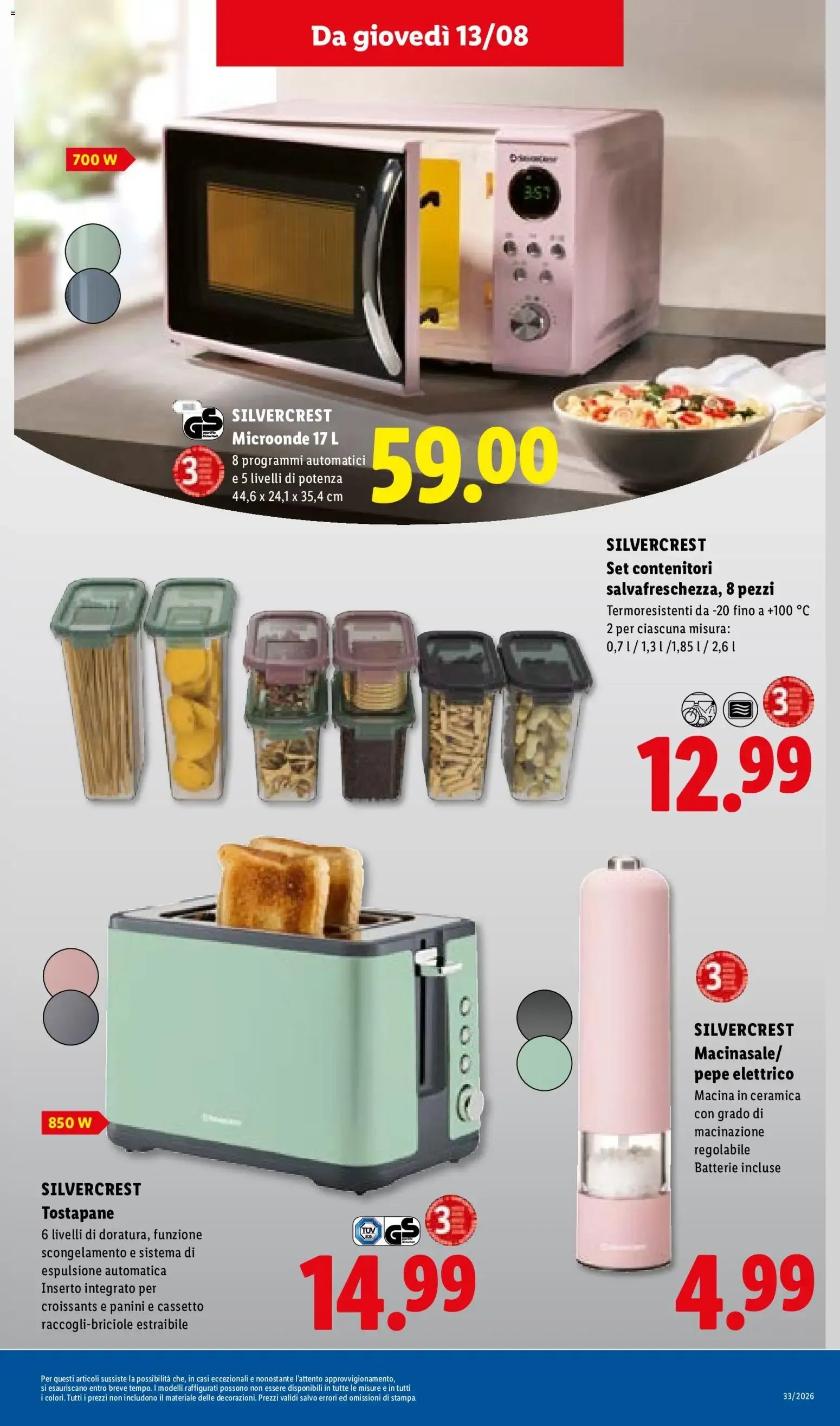 LIDL Ferragosto fino al -50% da 13 agosto a 19 agosto di 2026 - Pagina del volantino 23