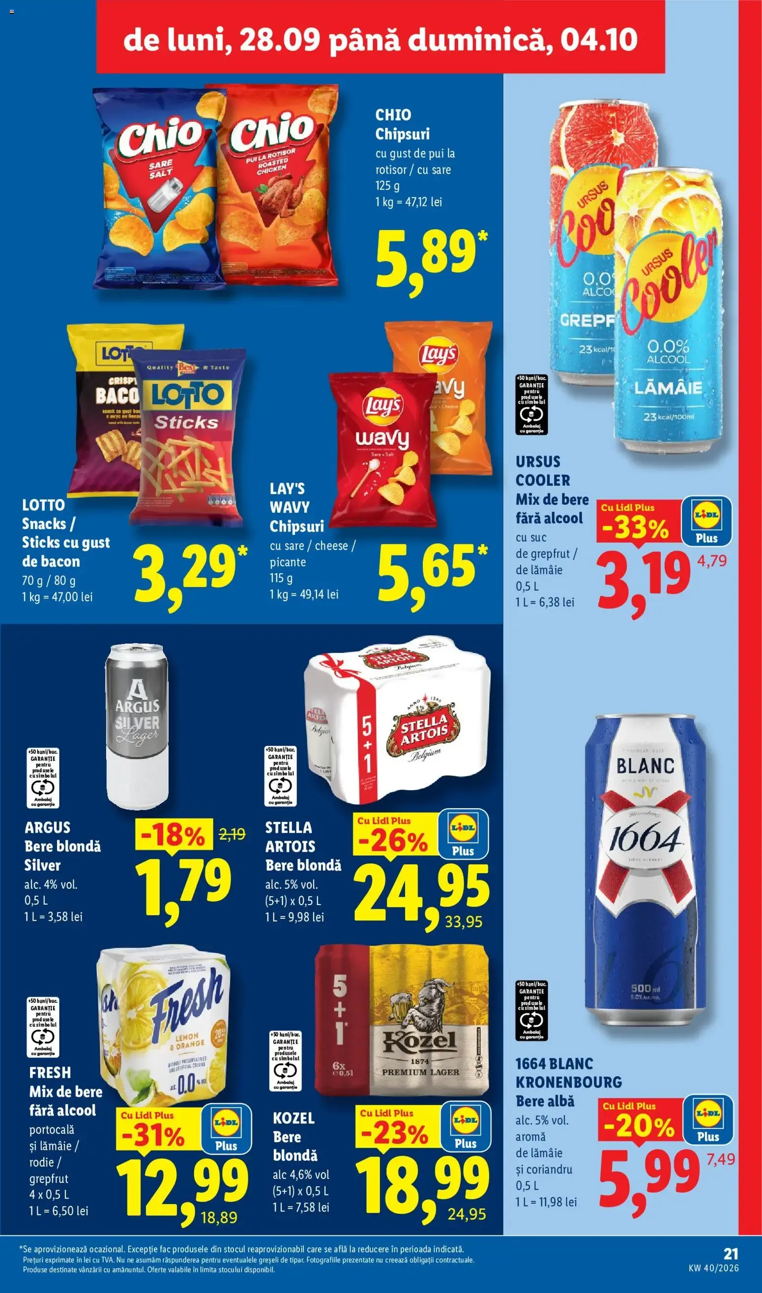 Catalog Catalog LIDL 28.09.2026 - Oferta și Revista online de la 28 septembrie până la 4 octombrie 2026 - Revista Pagina 21