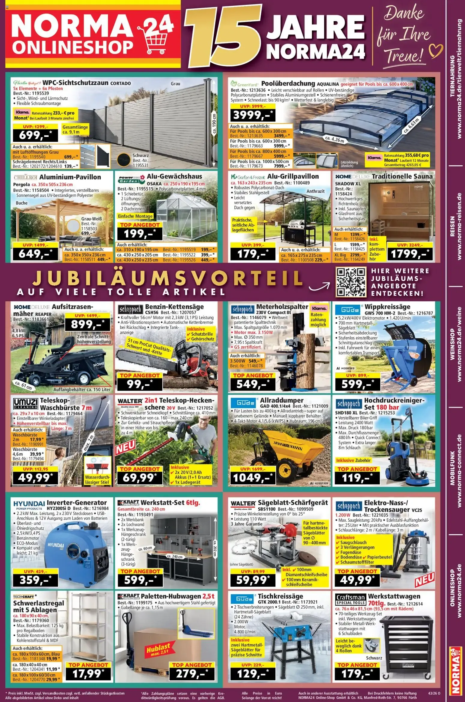 NORMA Mehr fürs Geld. von 19. Oktober bis 24. Oktober 2026 - Prospekt seite 17
